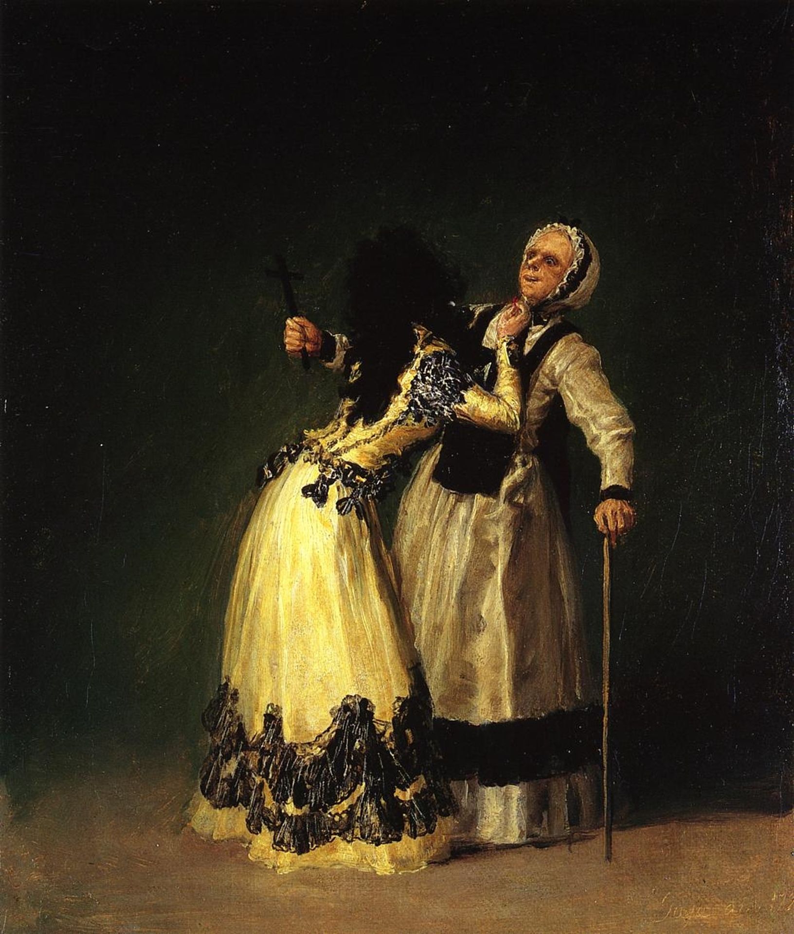 The Duchess of Alba and Her Duenna by Francisco de Goya