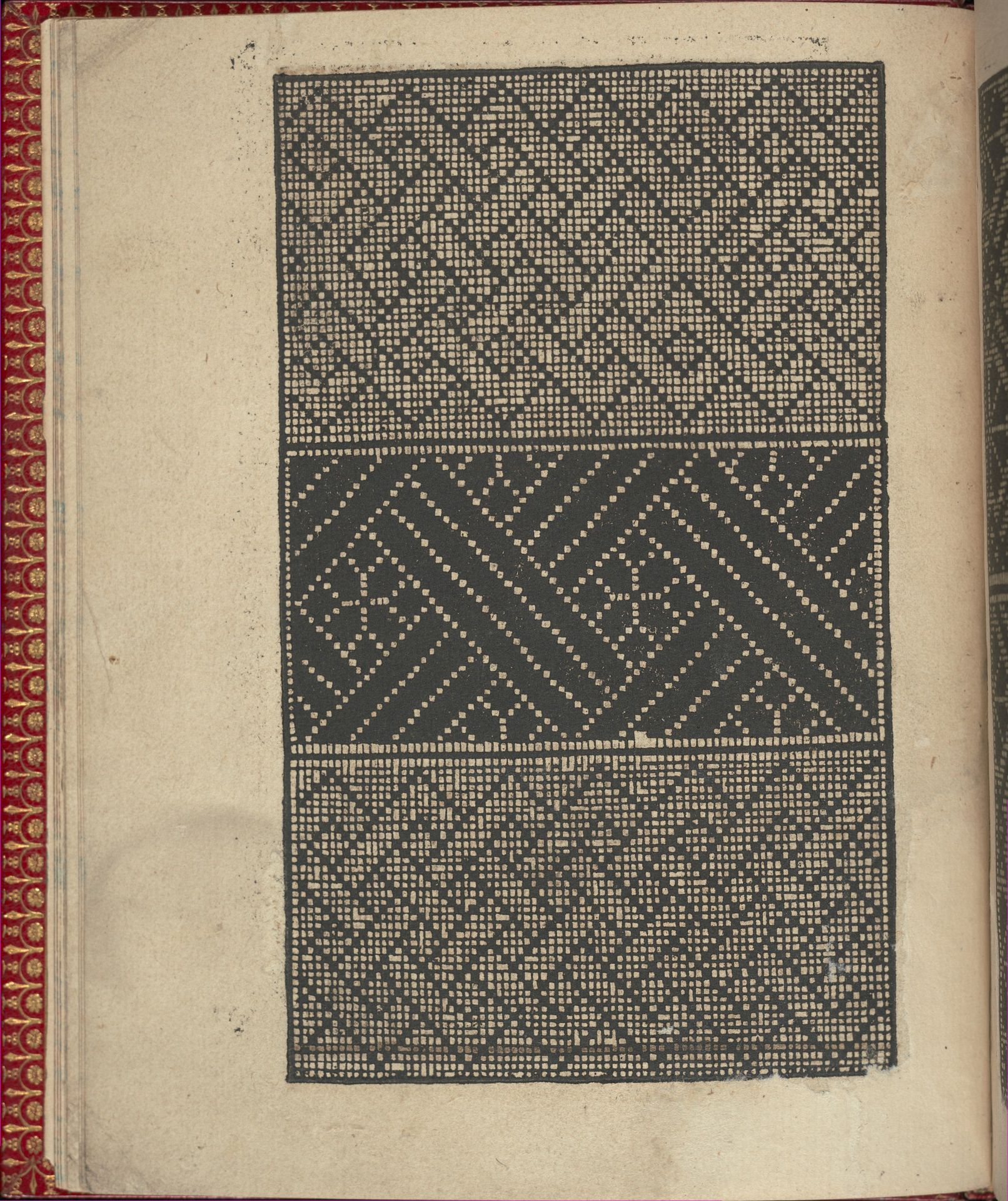 Ce est ung tractat de la noble art de leguille ascavoir ouvraiges de spaigne... page 5 (recto) by Willem Vosterman