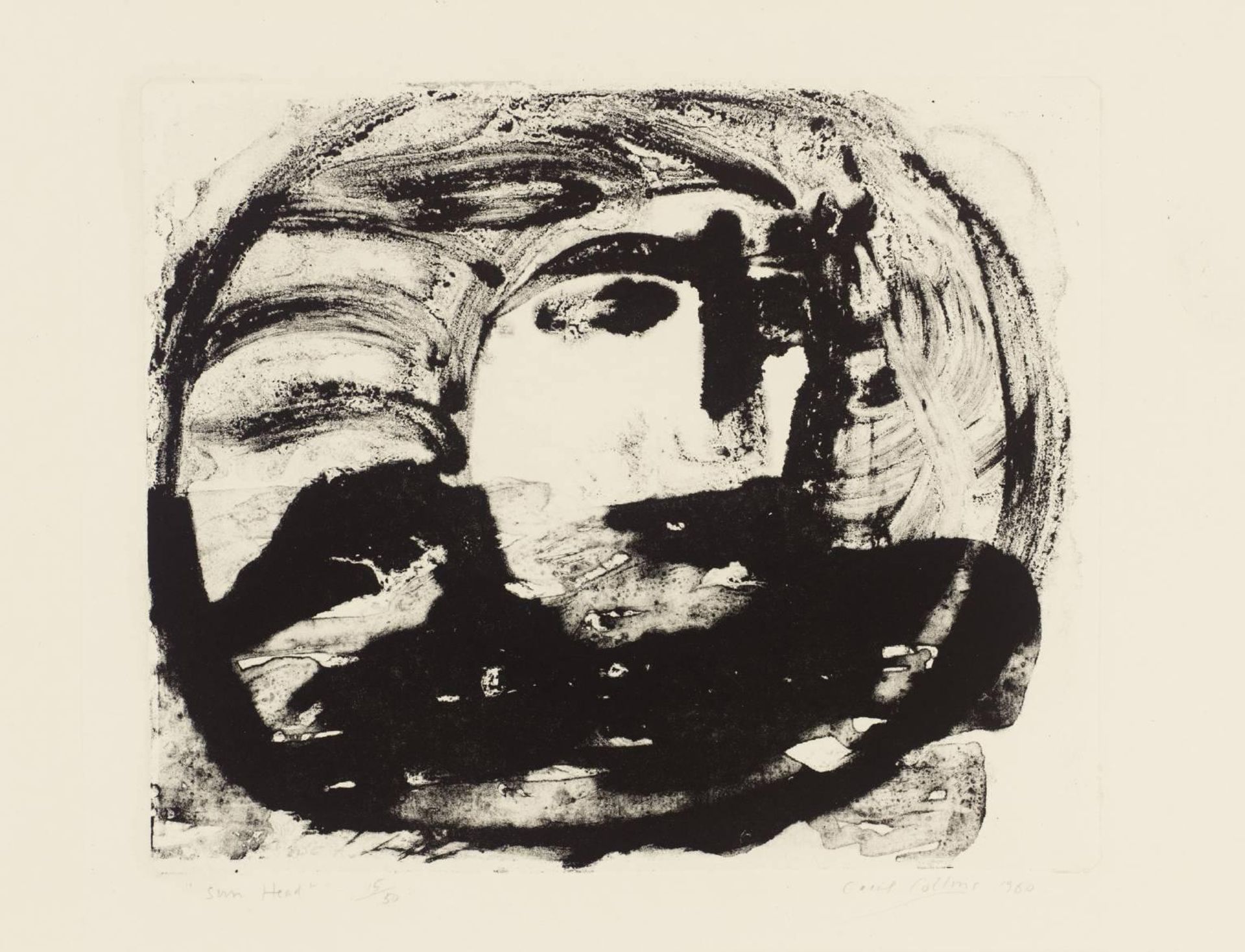 Sun Head by  Cecil Collins