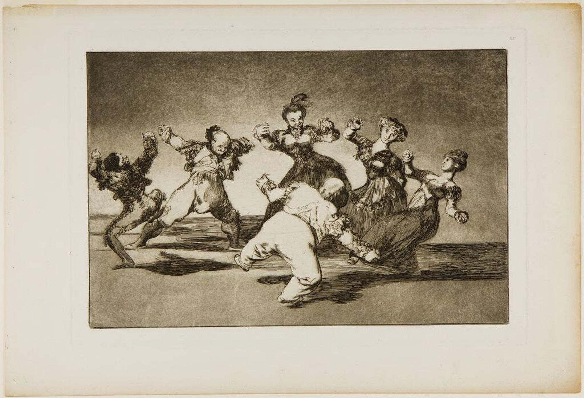 If Marion Will Dance, Then She Has to Take the Consequences by Francisco JosÃ© de Goya y Lucientes
