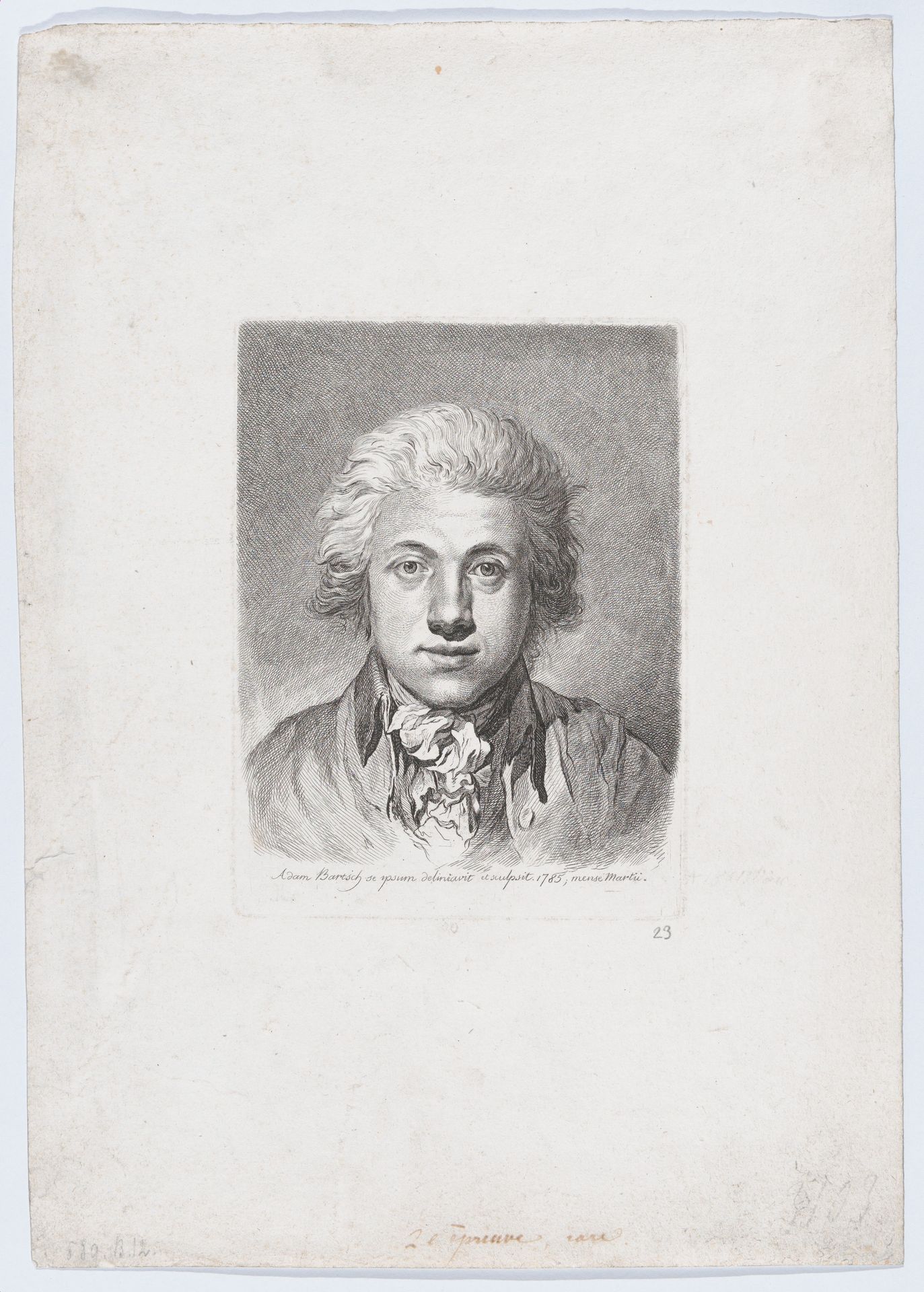 Self-Portrait by Adam von Bartsch