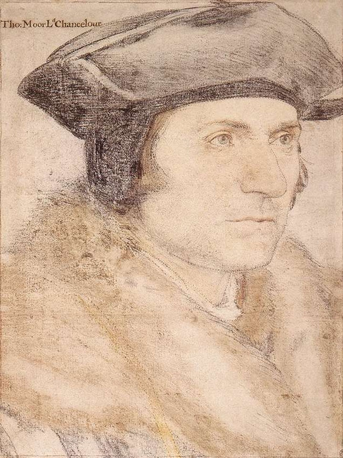 Thomas More by Hans Holbein the Younger