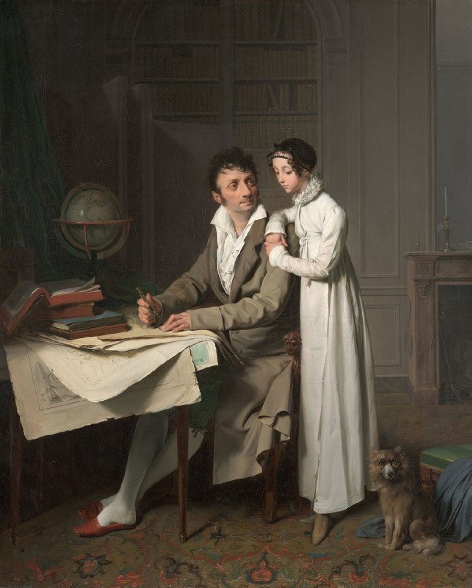 The Geography Lesson by Louis Léopold Boilly