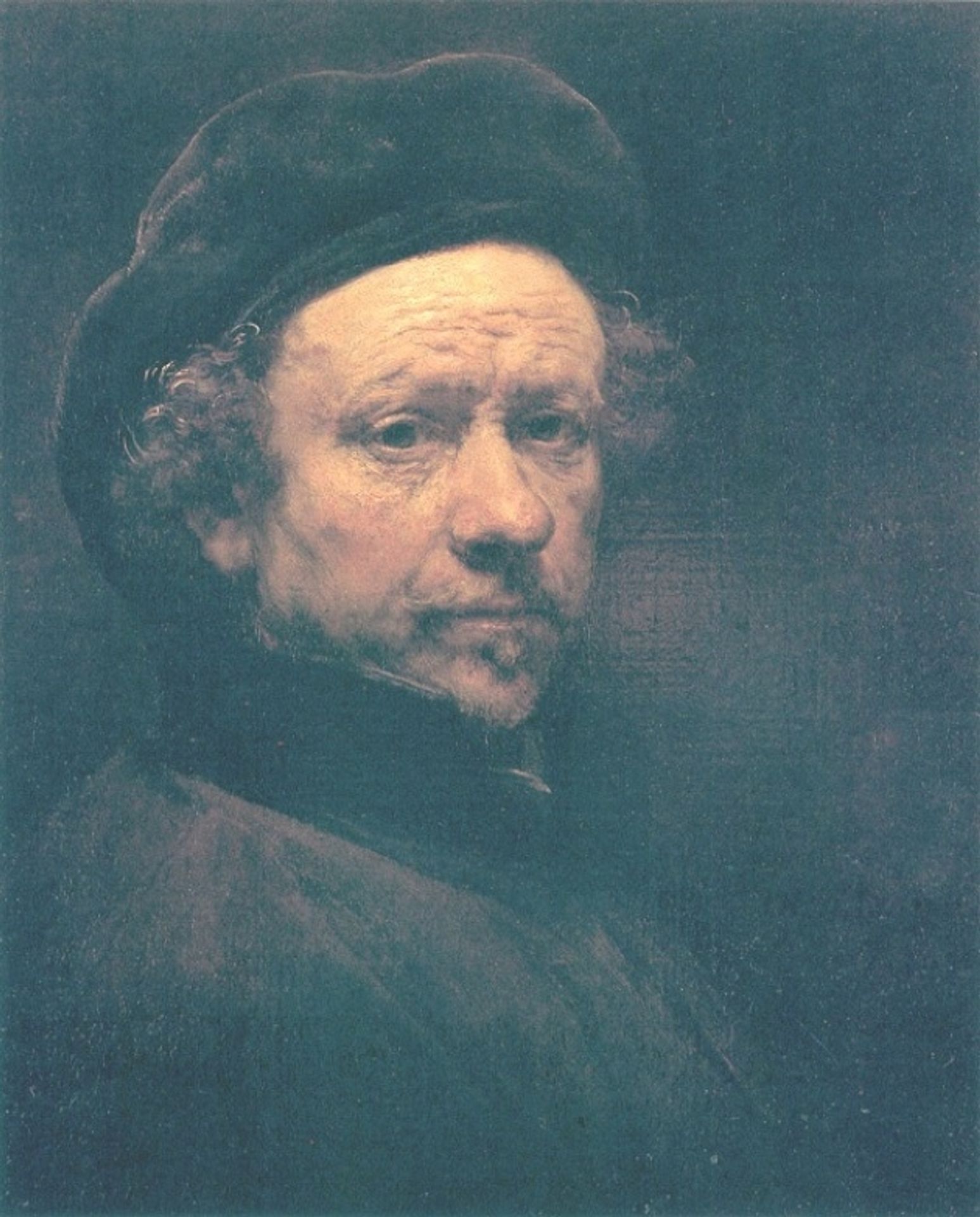 Self-portrait by Rembrandt van Rijn