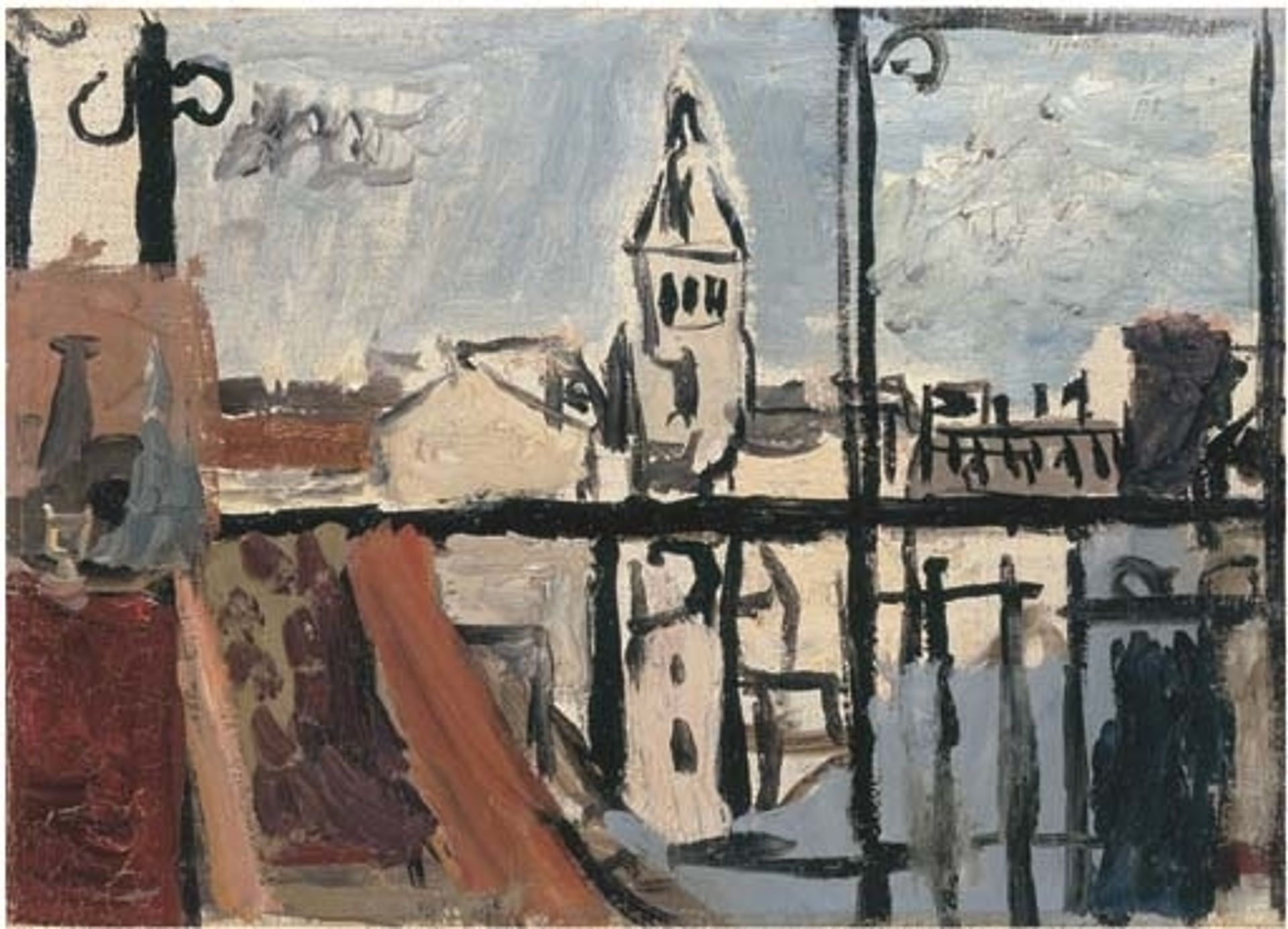 Eglise Montrouge, Paris by Max Gubler