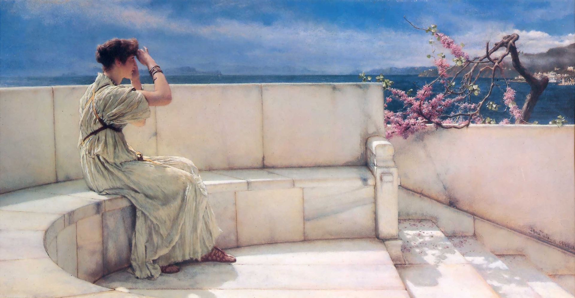 Expectations by Lawrence Alma-Tadema