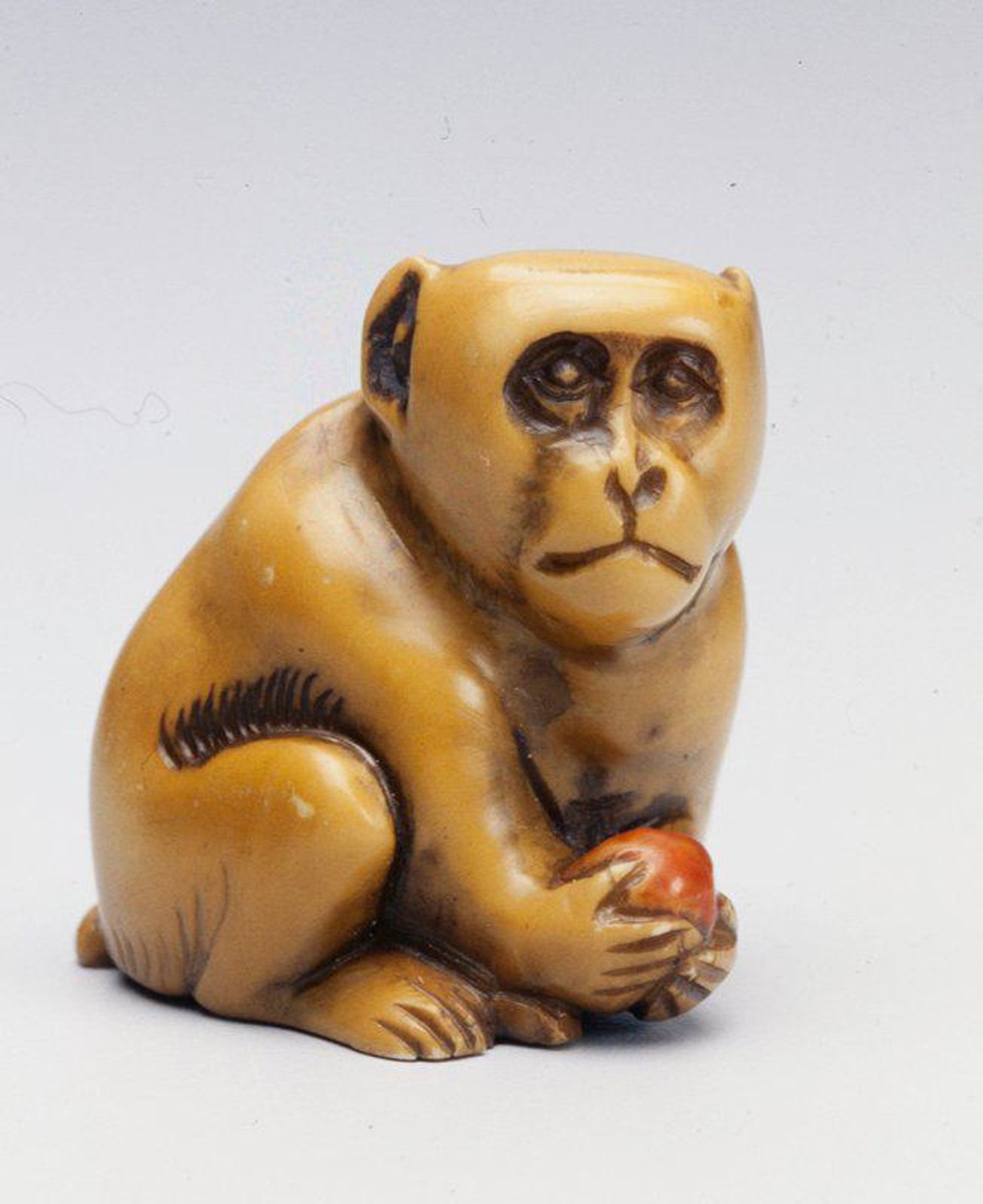 (Monkey with Peach) by Gyokuzan