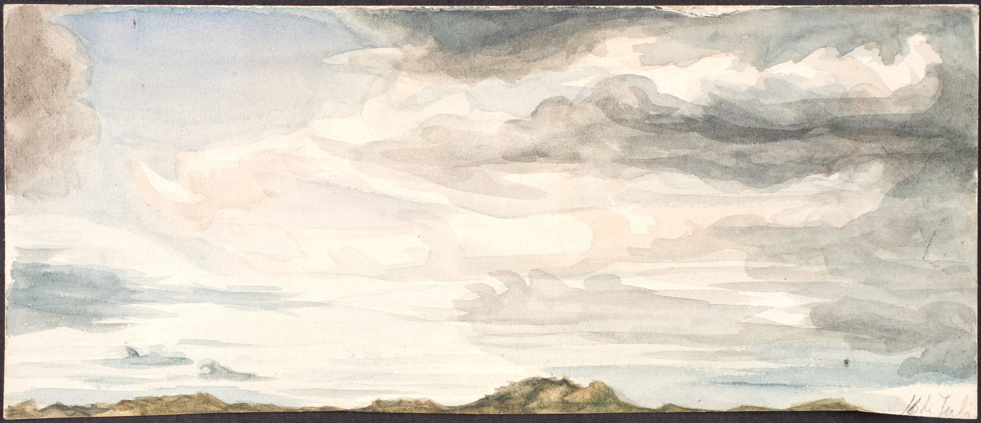 Himmelstudie by Agnes Slott-Møller