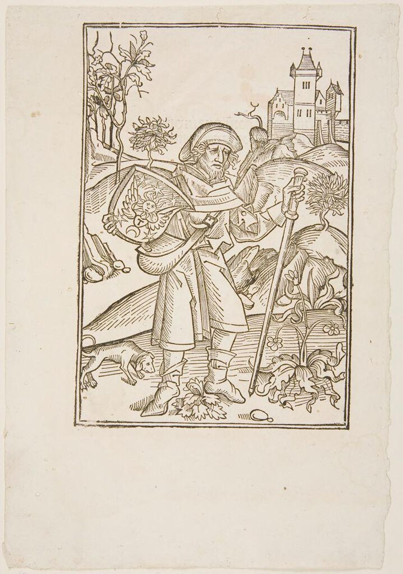 Gerson as a Pilgrim by Anonymous