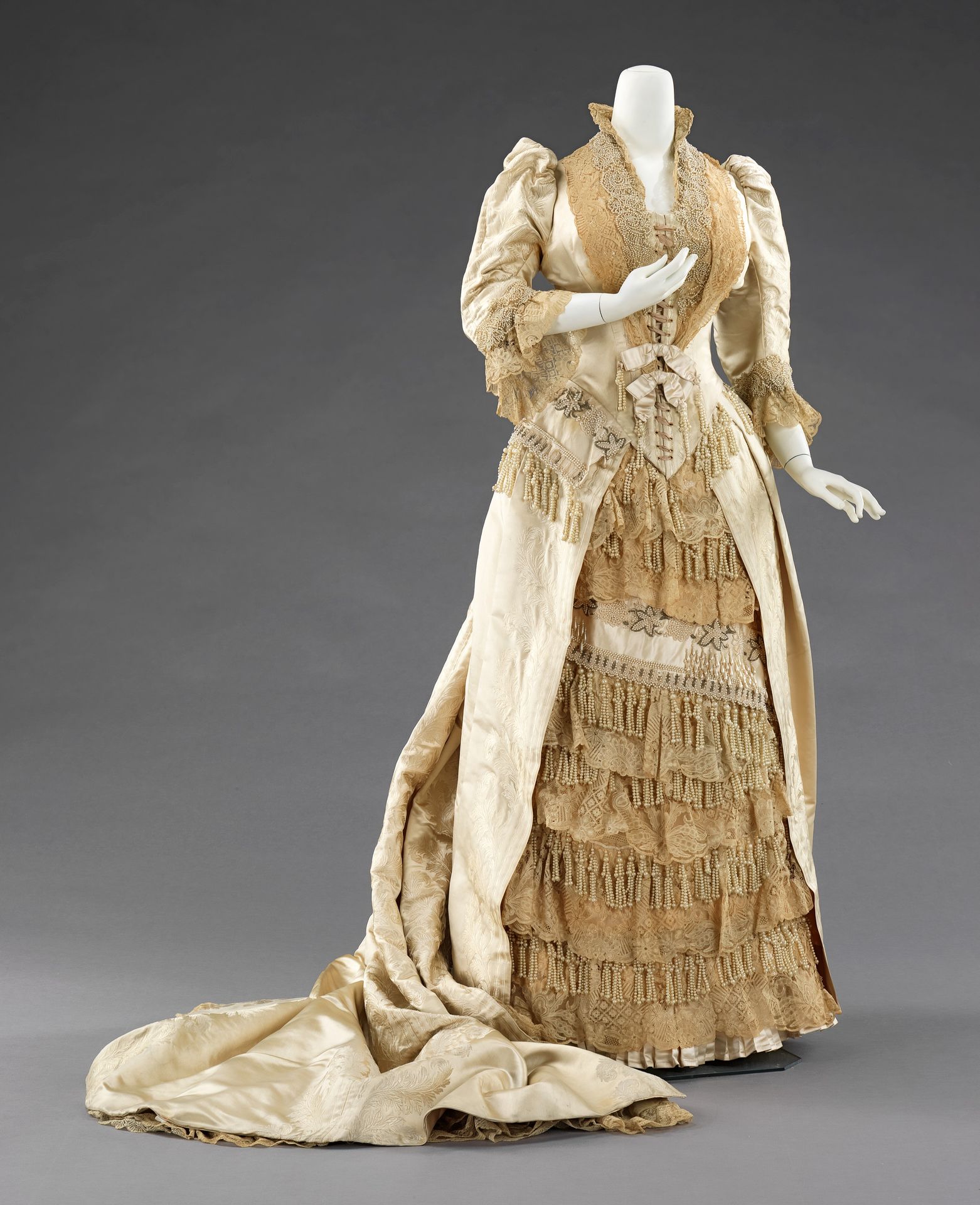 Court presentation dress by House of Worth