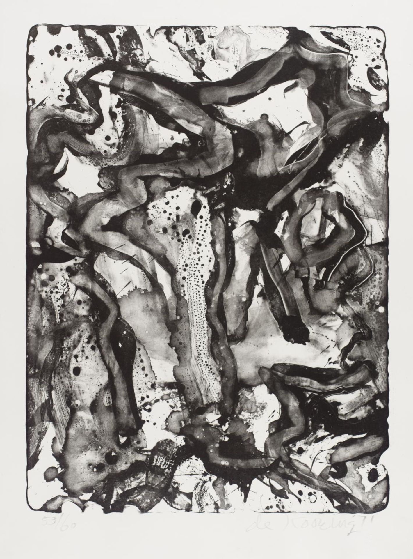Landscape at Stanton Street by Willem de Kooning