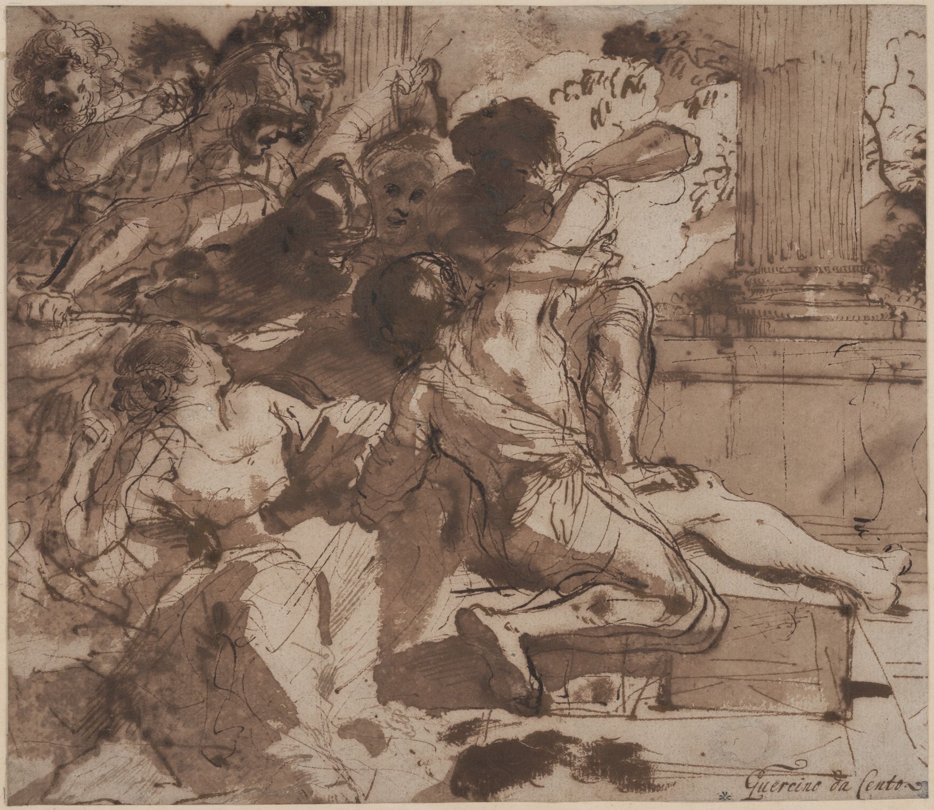 Samson Captured by the Philistines by Guercino
