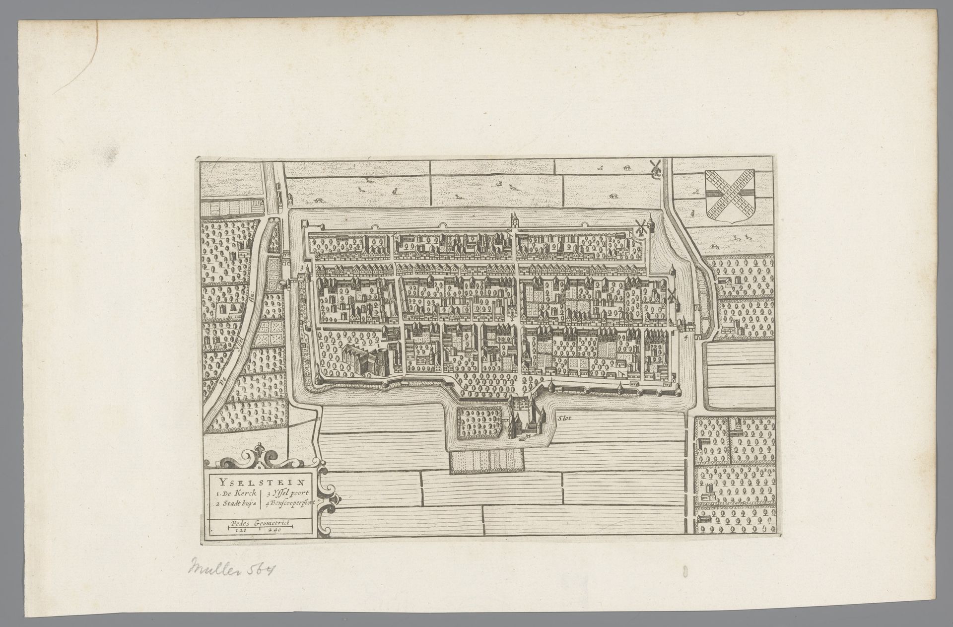 Plattegrond van IJsselstein by Anonymous