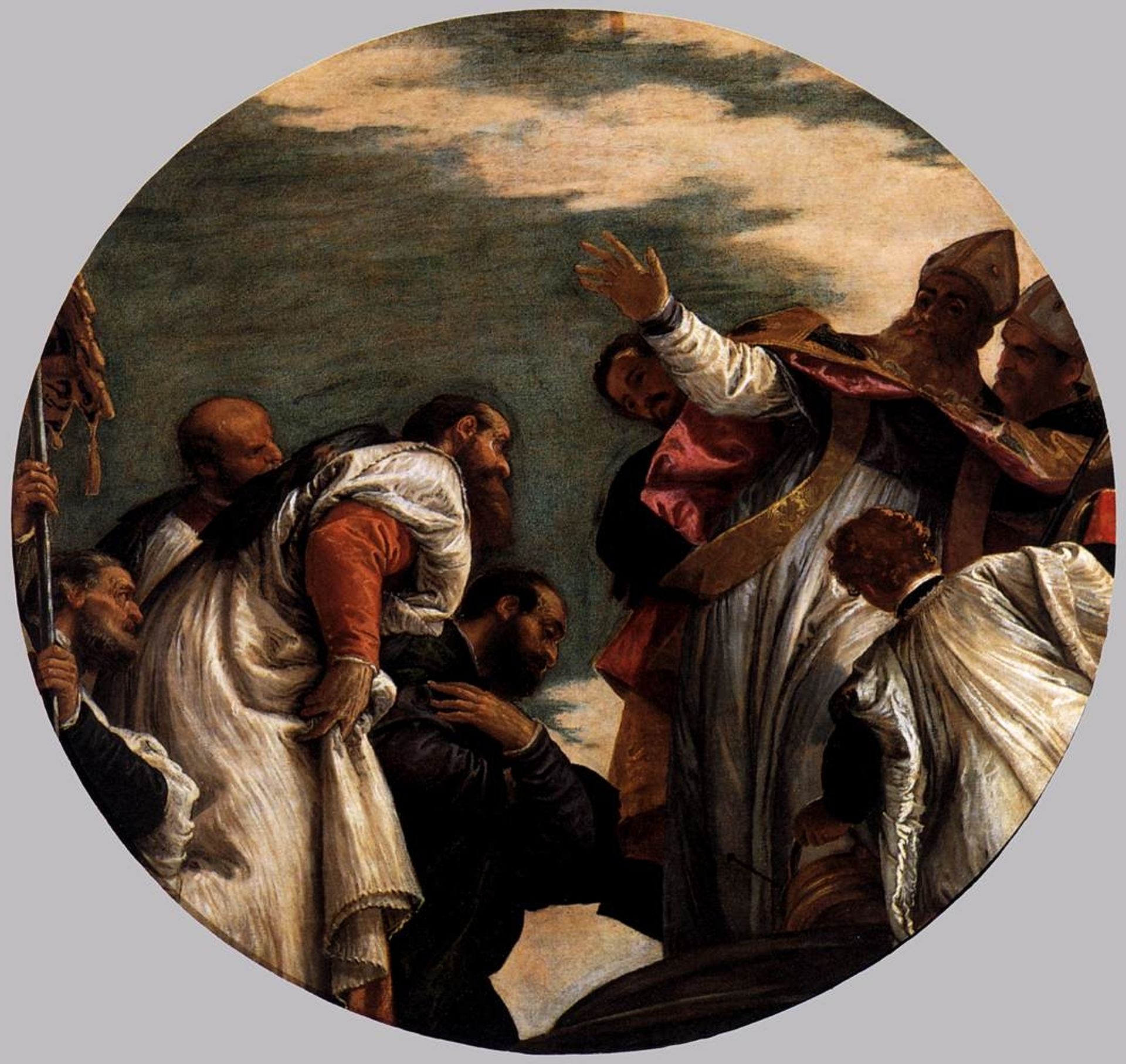 St Nicholas Named Bishop of Myra by Paolo Veronese