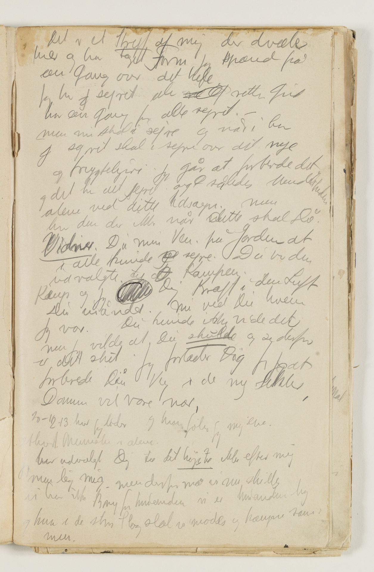 Om "Kampen, "Sejren" og "de Udvalgte", samt om ensomhed by J.A. Jerichau (II)