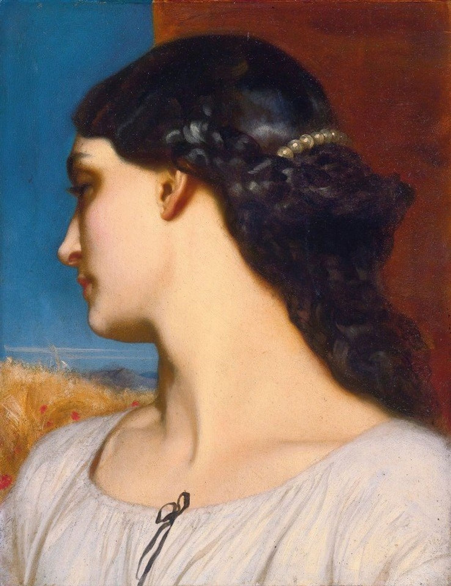 La Nanna by Frederic Leighton