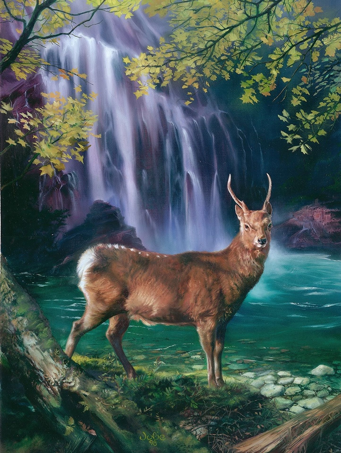 Deer by Julie Bell