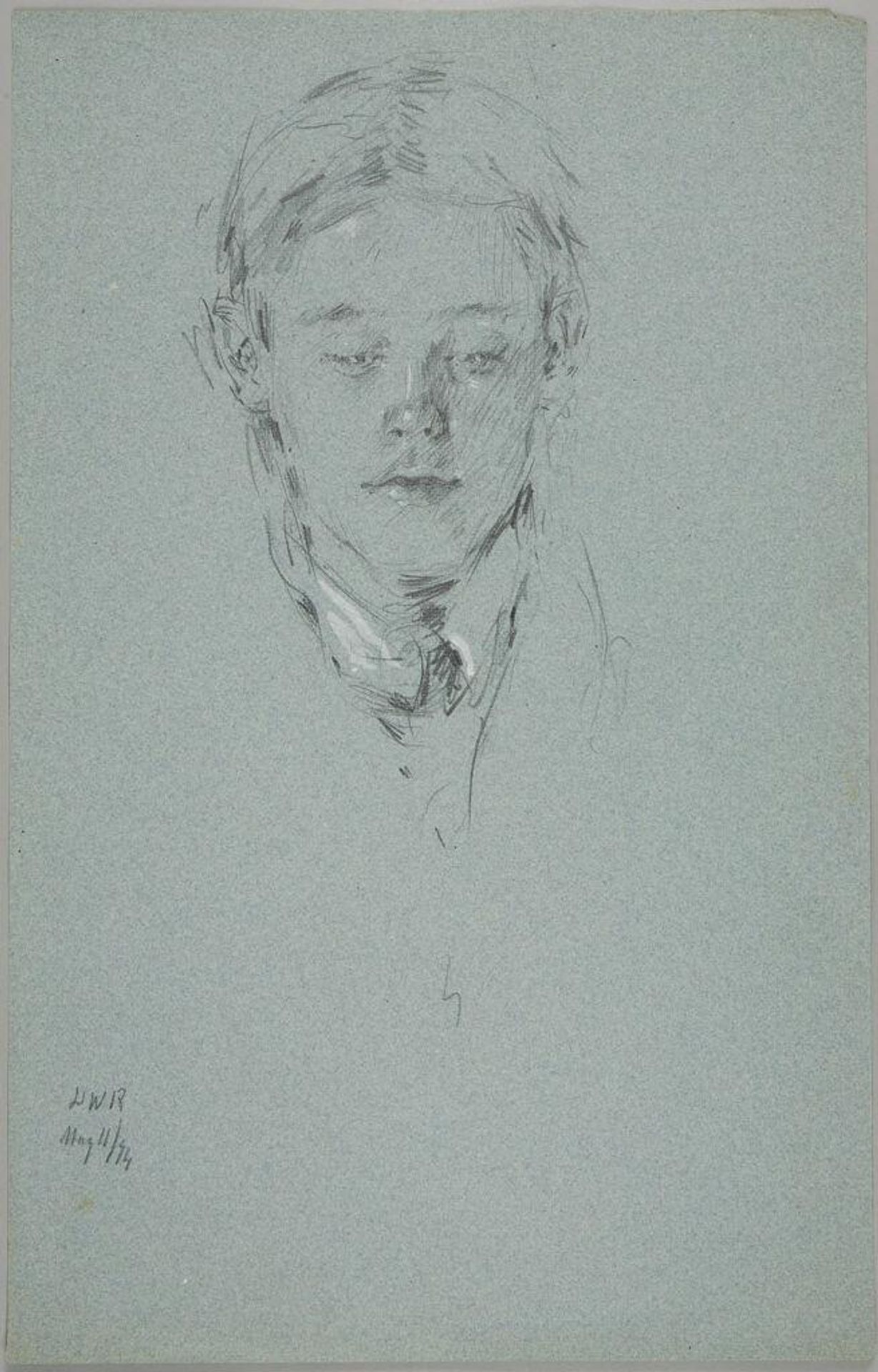 Male Head by Denman Waldo Ross