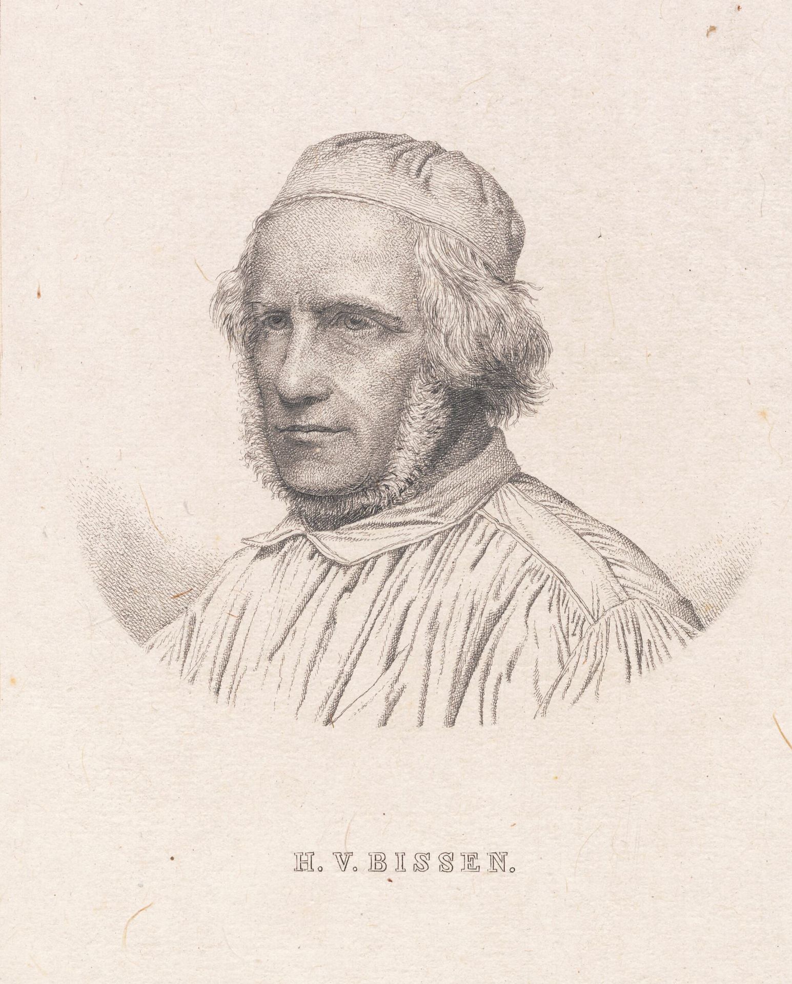 H.V. Bissen by Christen Købke