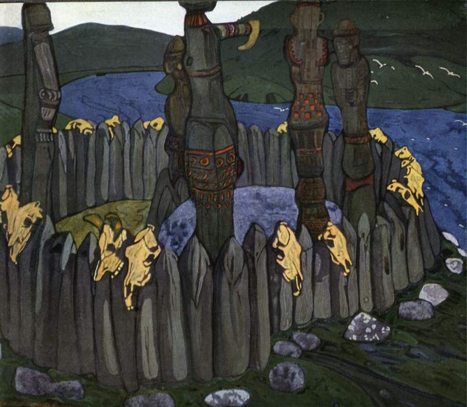 Idols by Nicholas Roerich