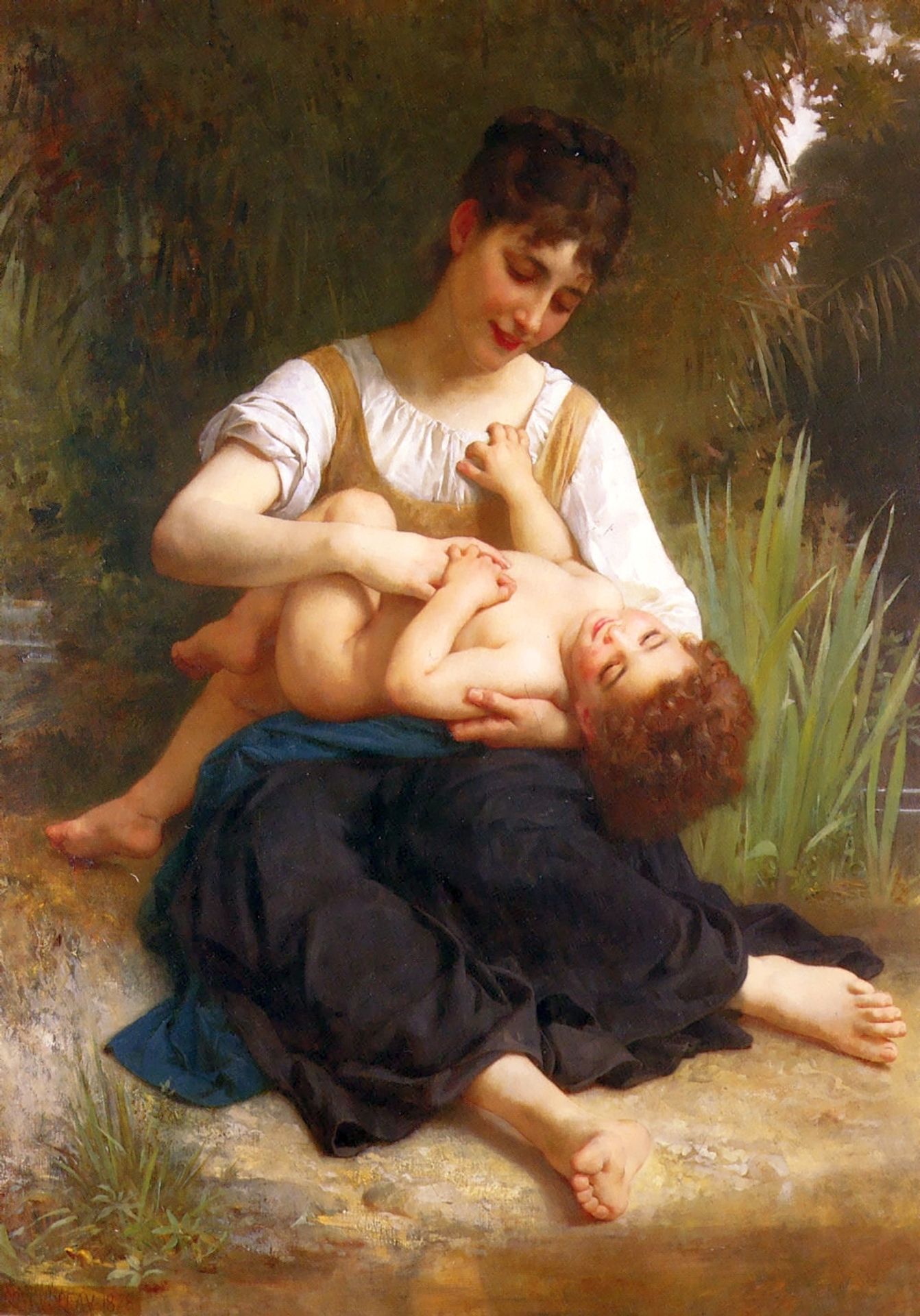 Adolphus Child And Teen by William Bouguereau