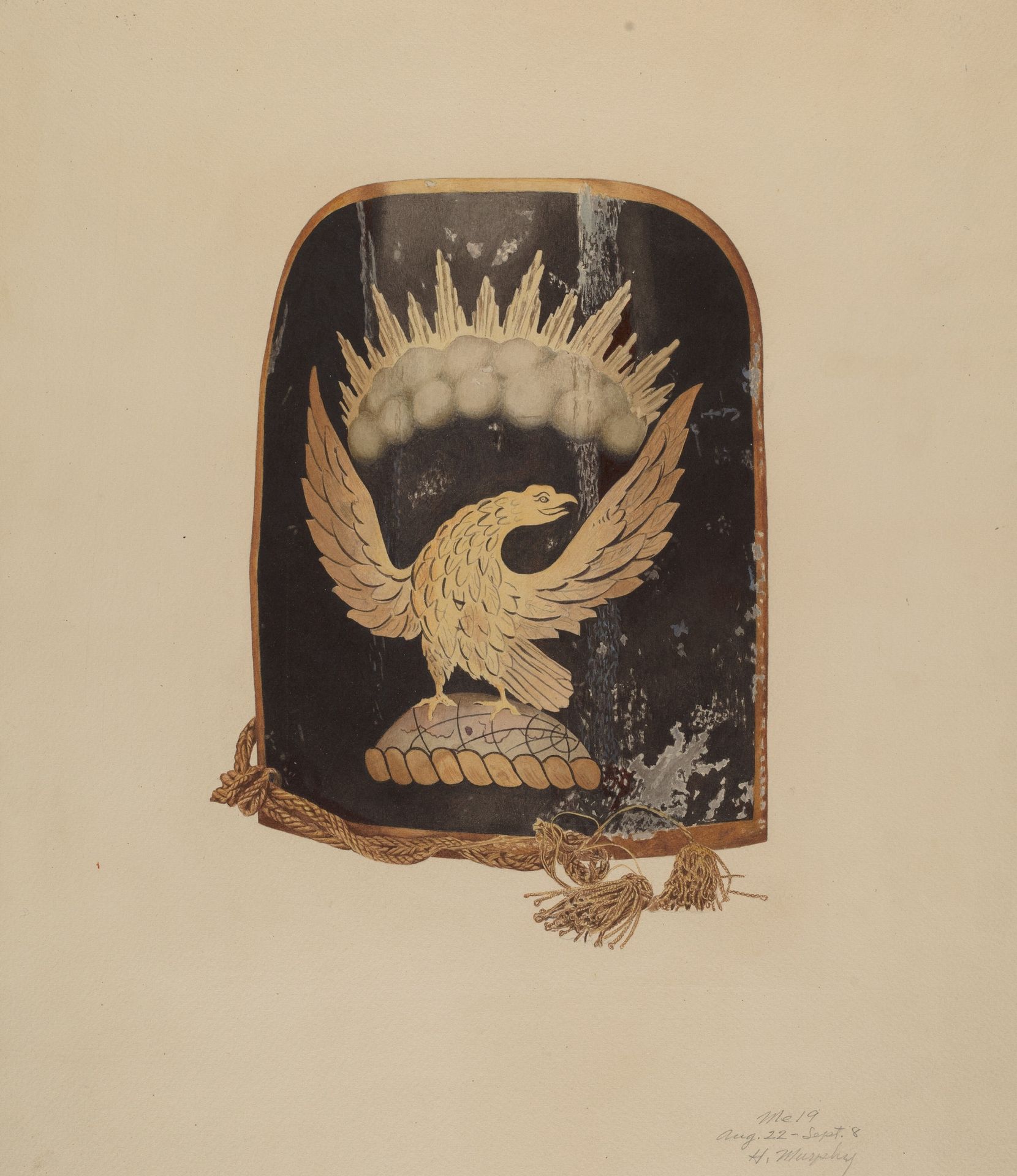 Fireman's Hat Shield by Henry Murphy