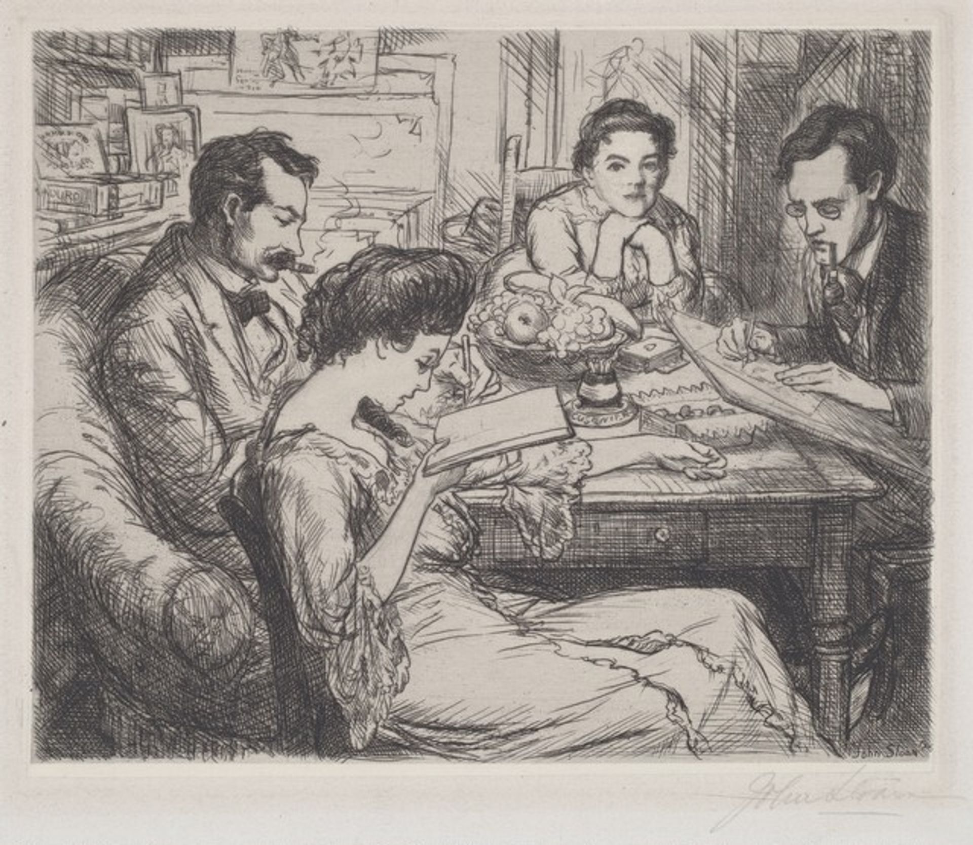 Memory by John Sloan