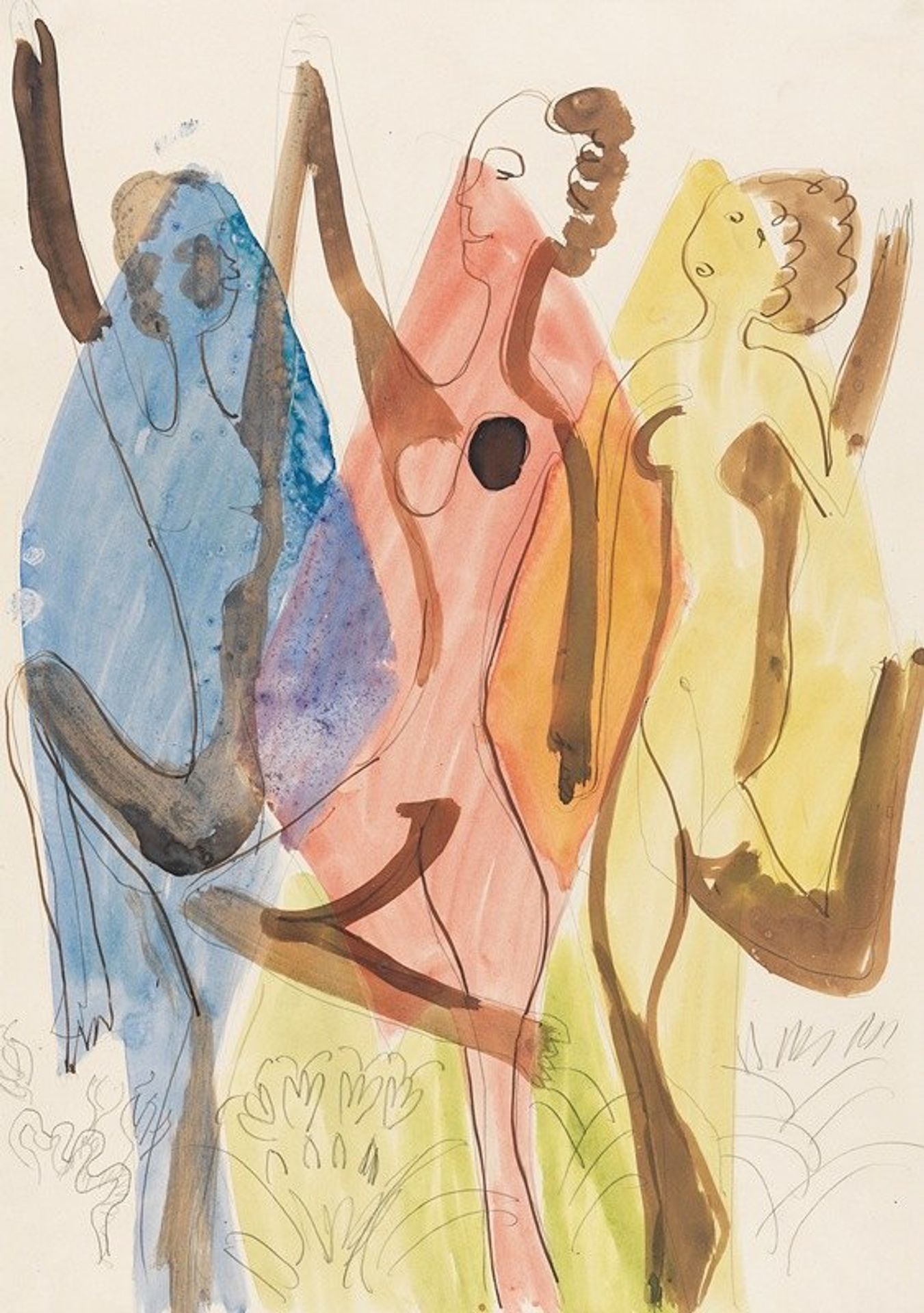 Farbentanz by Ernst Ludwig Kirchner