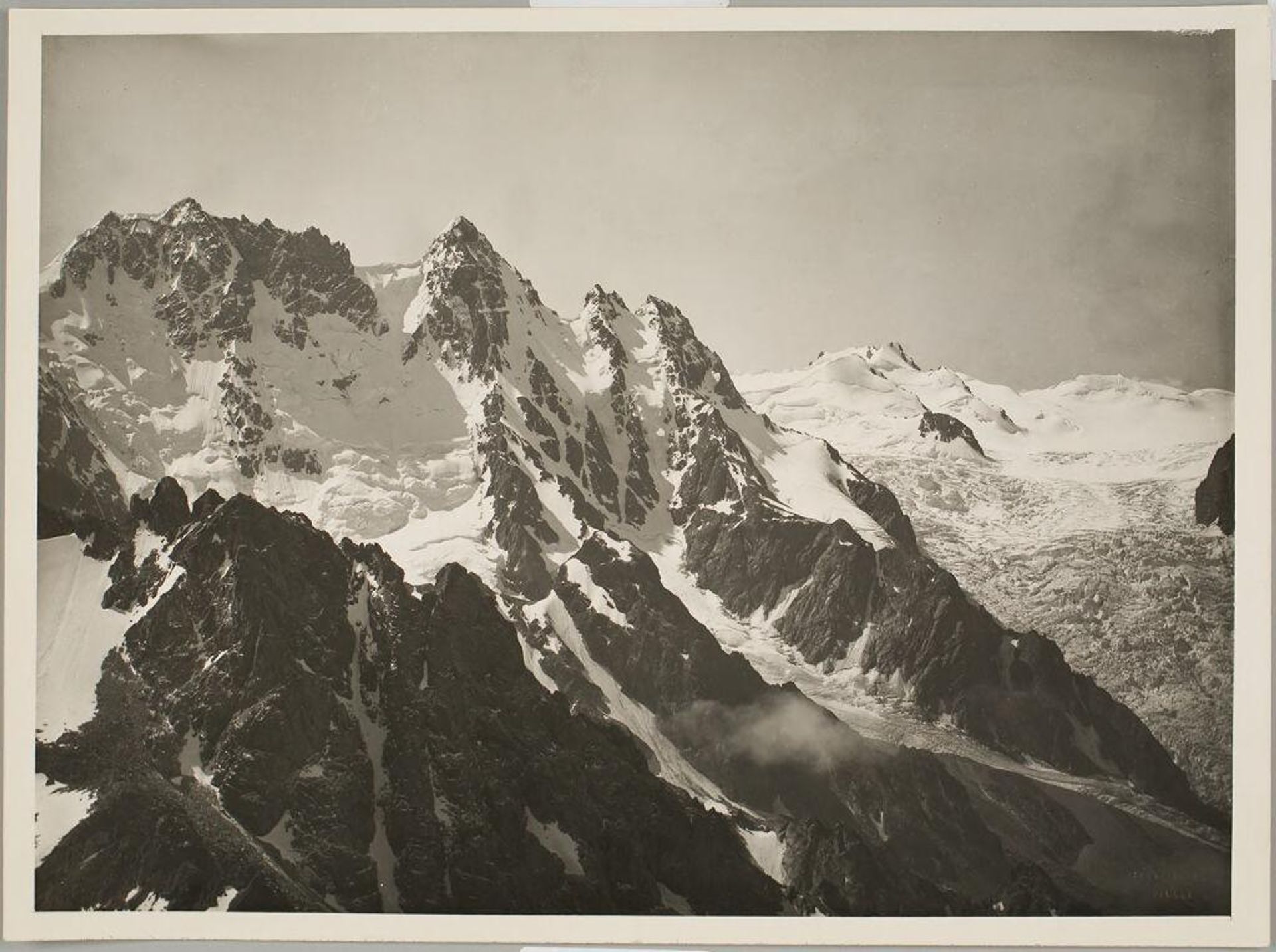 Karagom Khokh Glacier, Central Glacier by Vittorio Sella