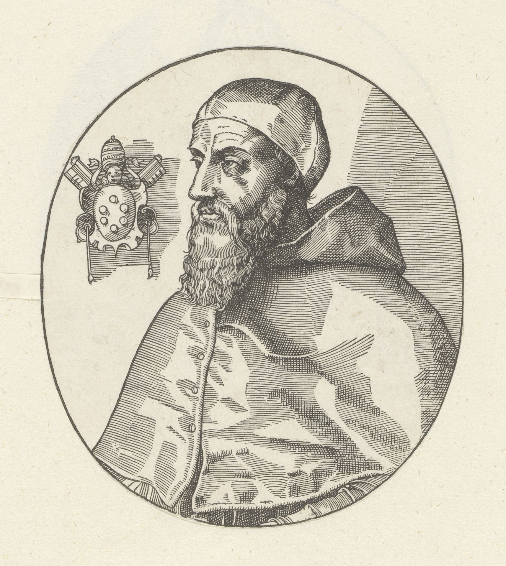 Portret van paus Clemens VII by Anonymous