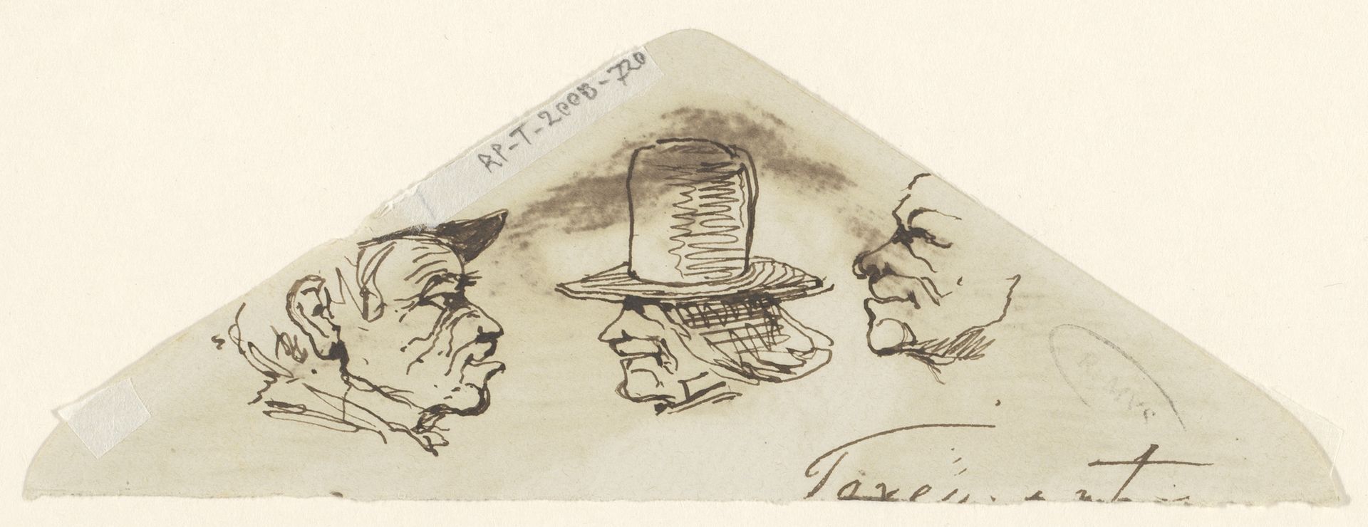 Drie koppen by Johannes Tavenraat