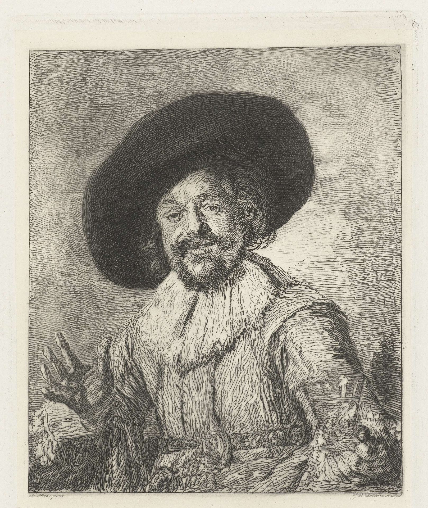 De vrolijke drinker by Johannes Arnoldus Boland