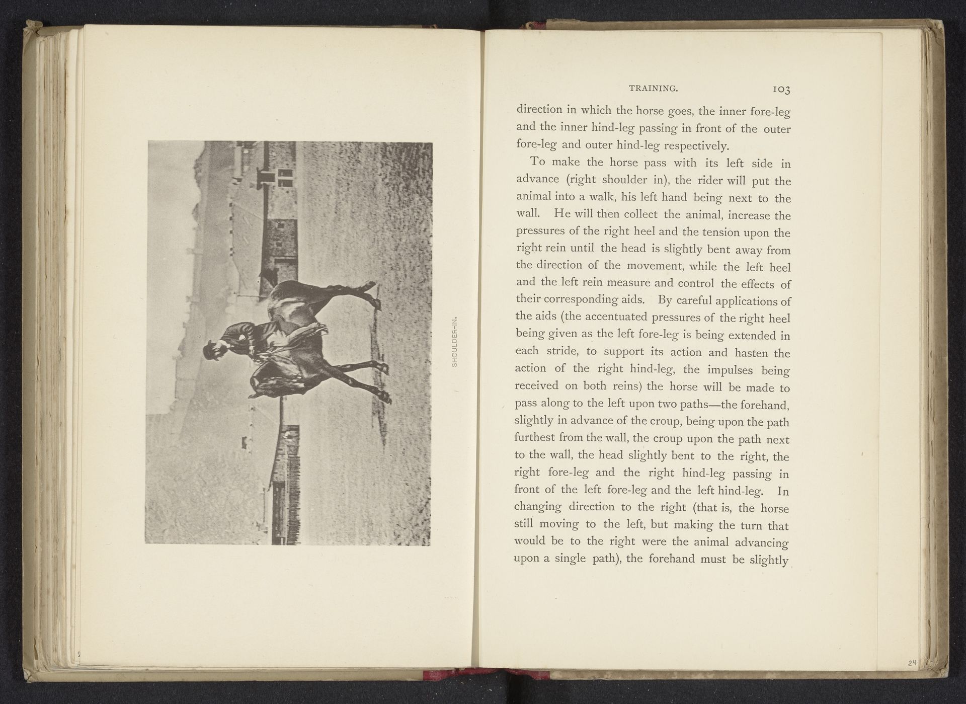 Man op een paard in dressuur by Alexander Nicol