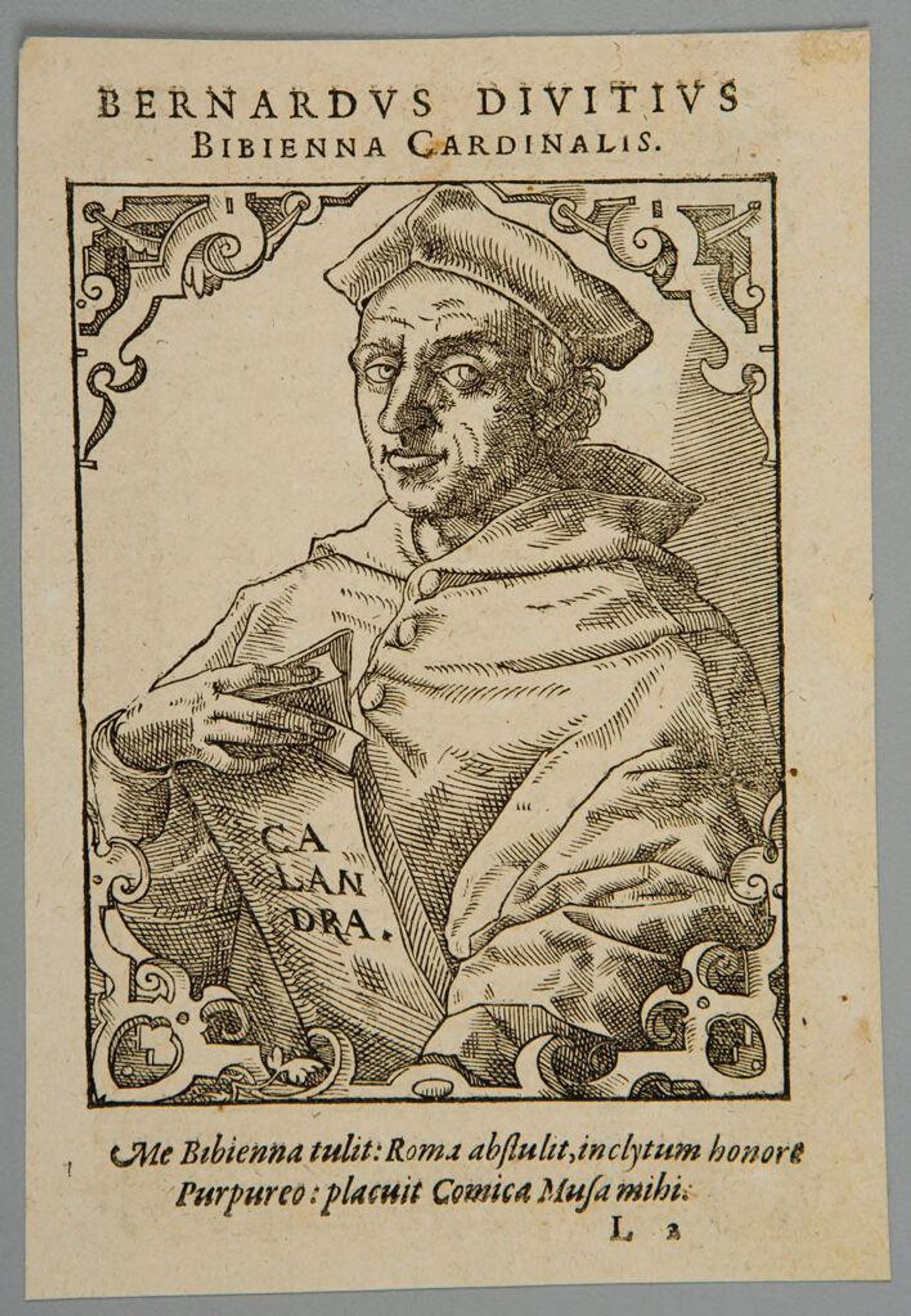Cardinal Bernardo Dovizi di Bibbiena by Anonymous