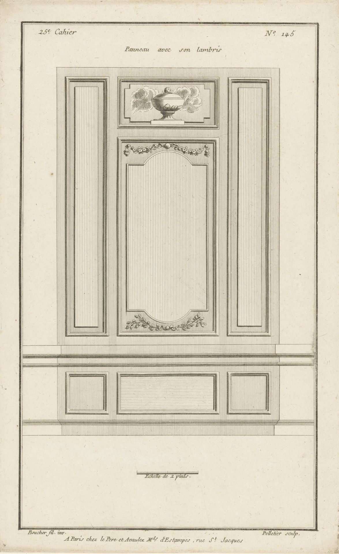 Panelen met rookvat by Jean Pelletier