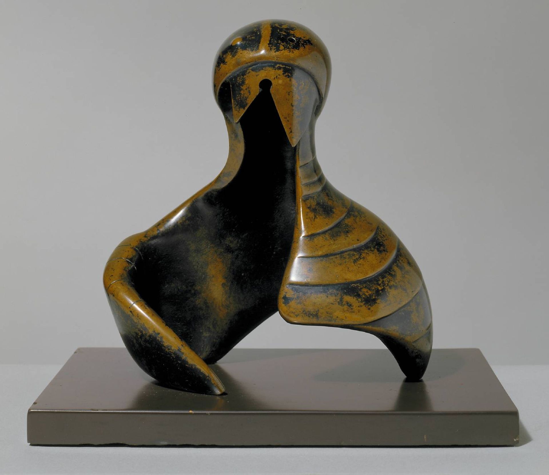 Helmet Head and Shoulders by Henry Moore