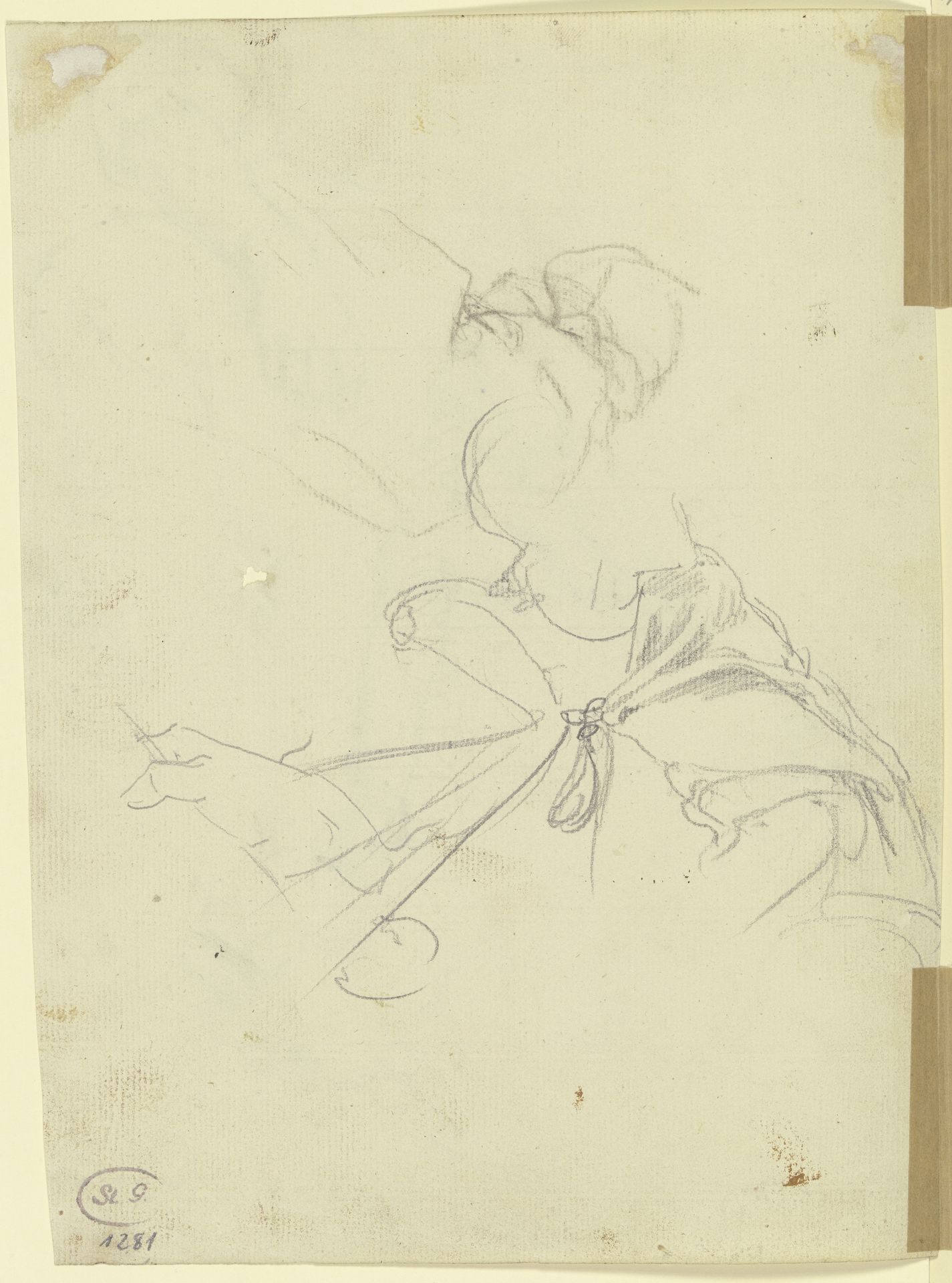 Der Herzog von Alba, dem Grafen Egmont den Haftbefehl entgegenhaltend by Julius Hamel