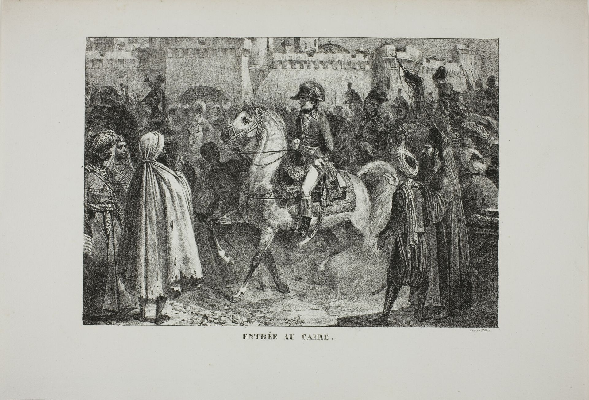 Entering Cairo by Auguste Raffet