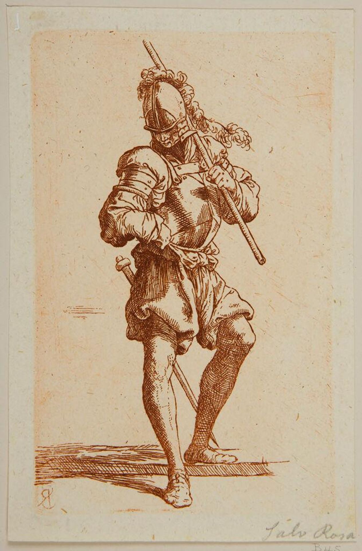 Copy after the Figurine by Salvator Rosa