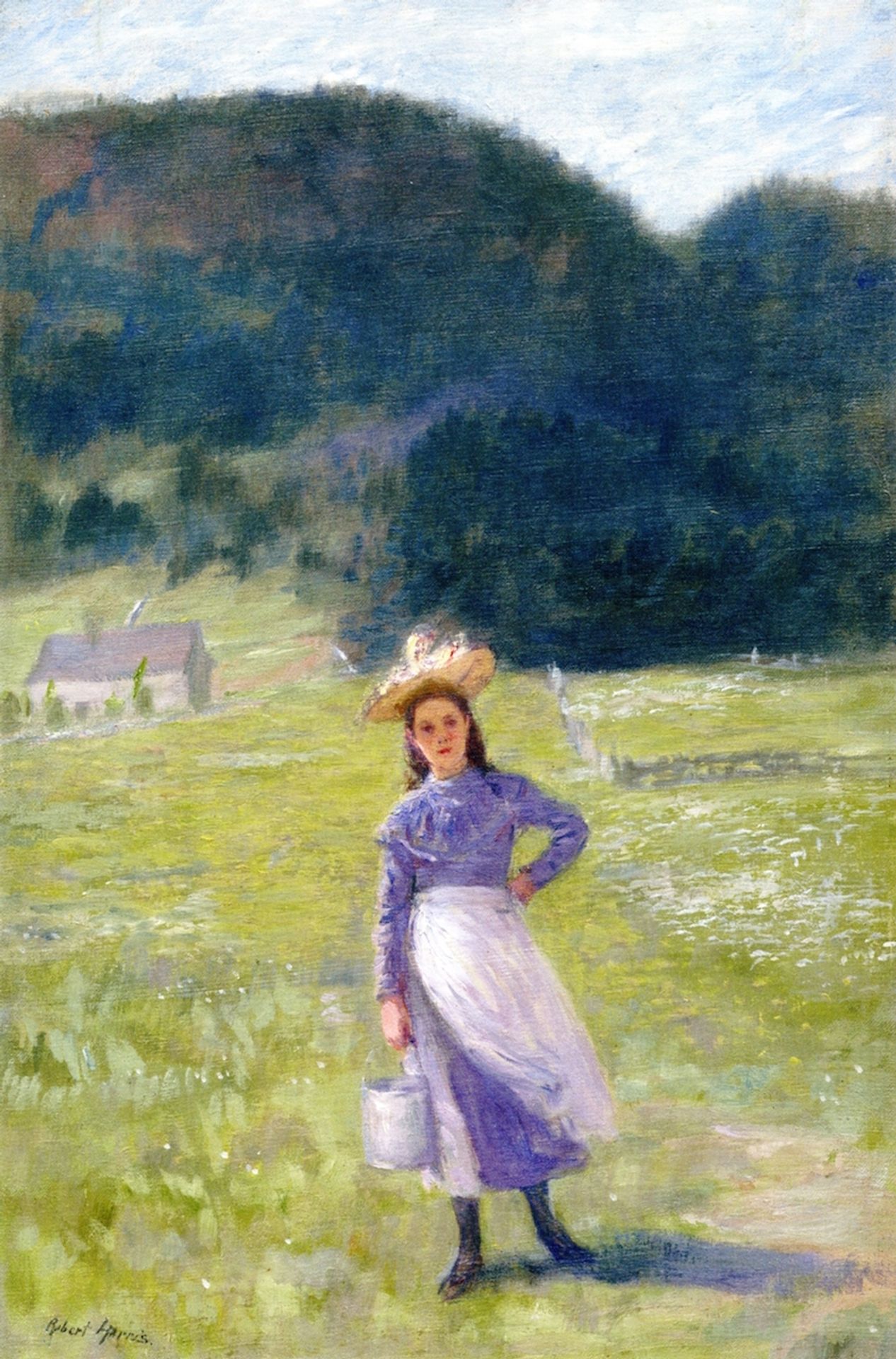 Berry Picker, Percé by Robert Harris