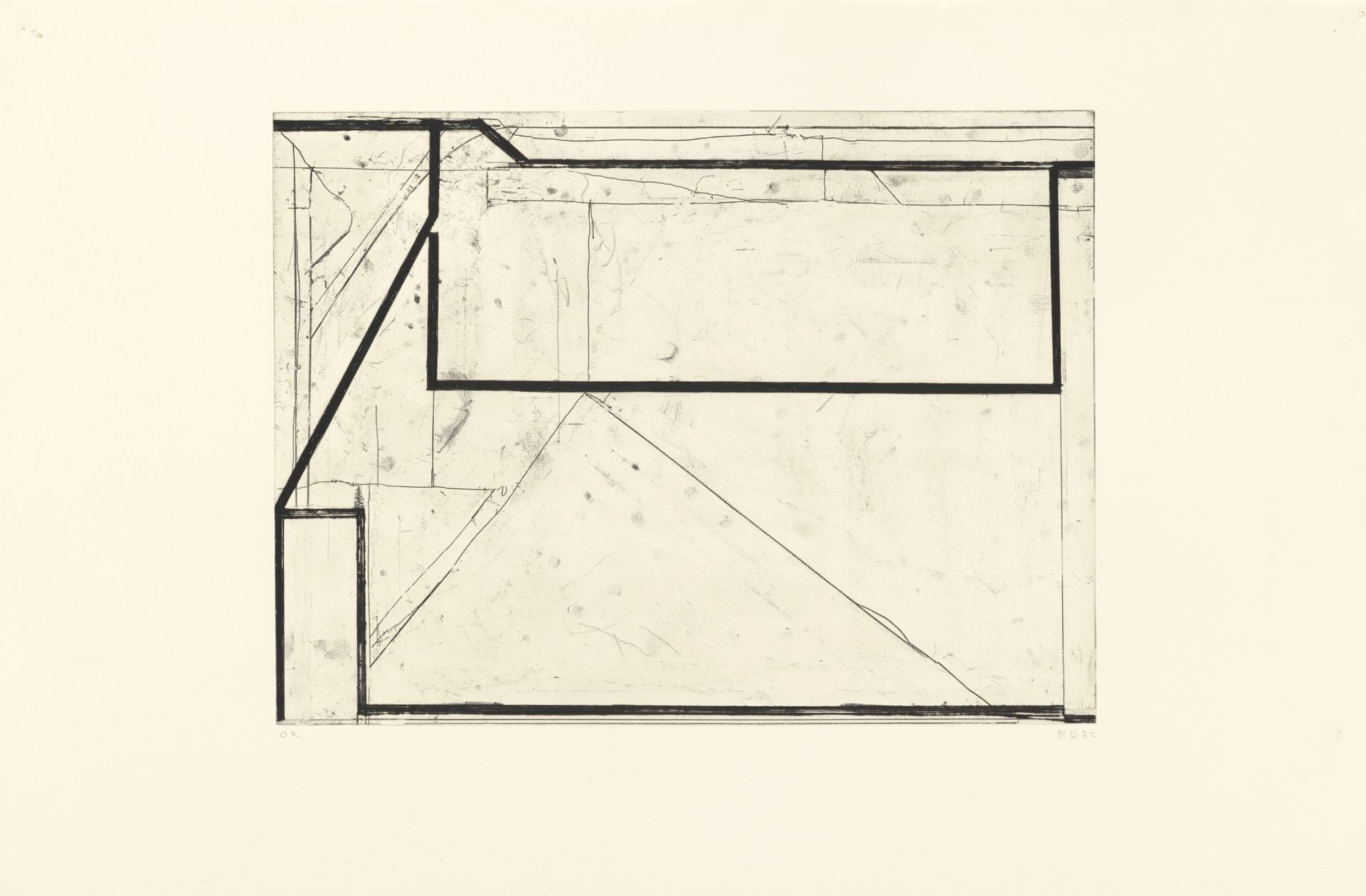 Softground Splay by Richard Diebenkorn