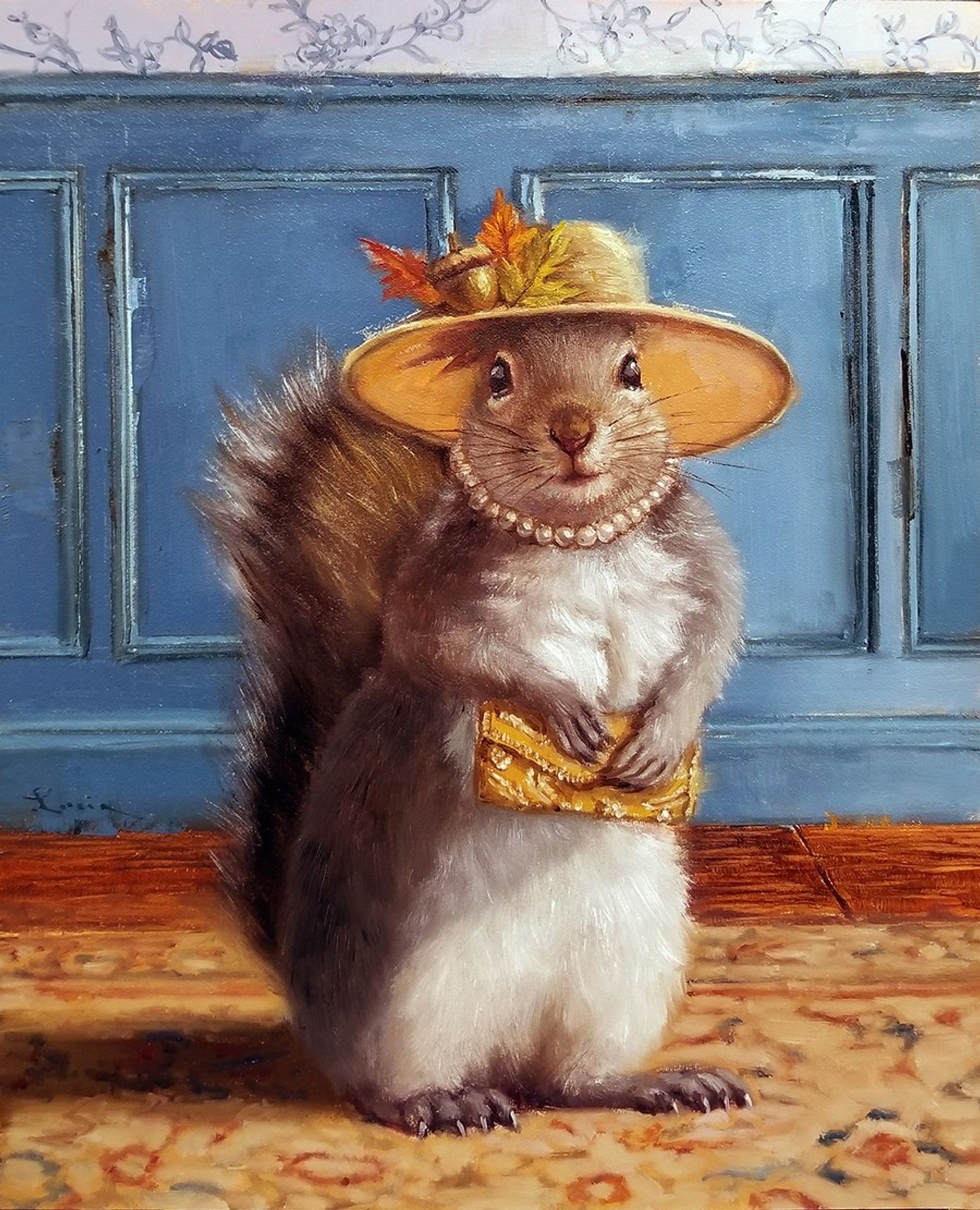 Ready For High Tea by Lucia Heffernan