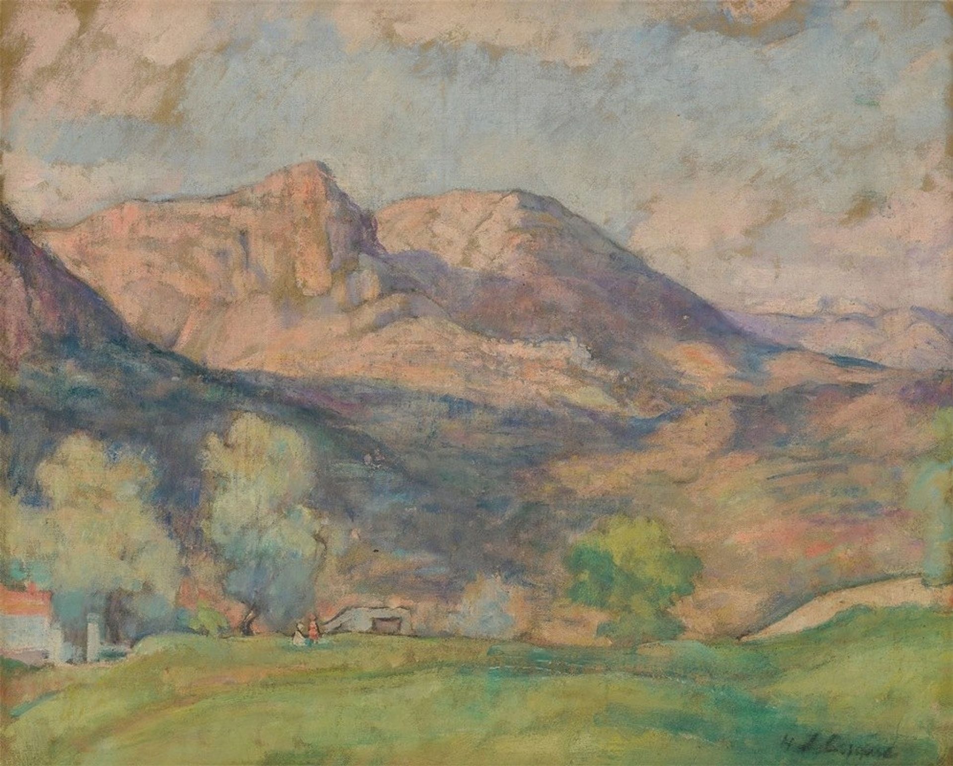 Le Baou de Vence by Henri Lebasque