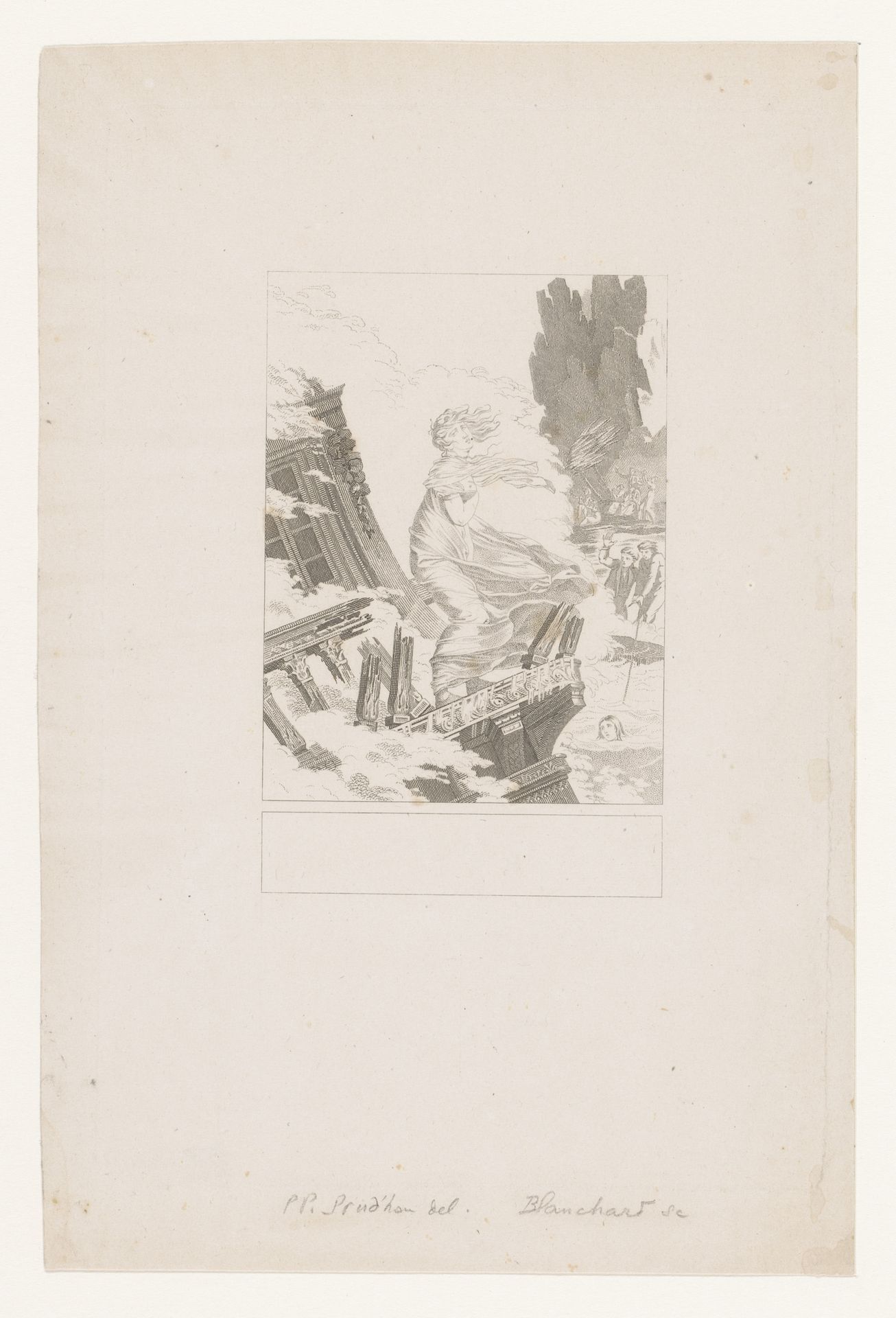 Schipbreuk van Virginie by Auguste Thomas Marie Blanchard