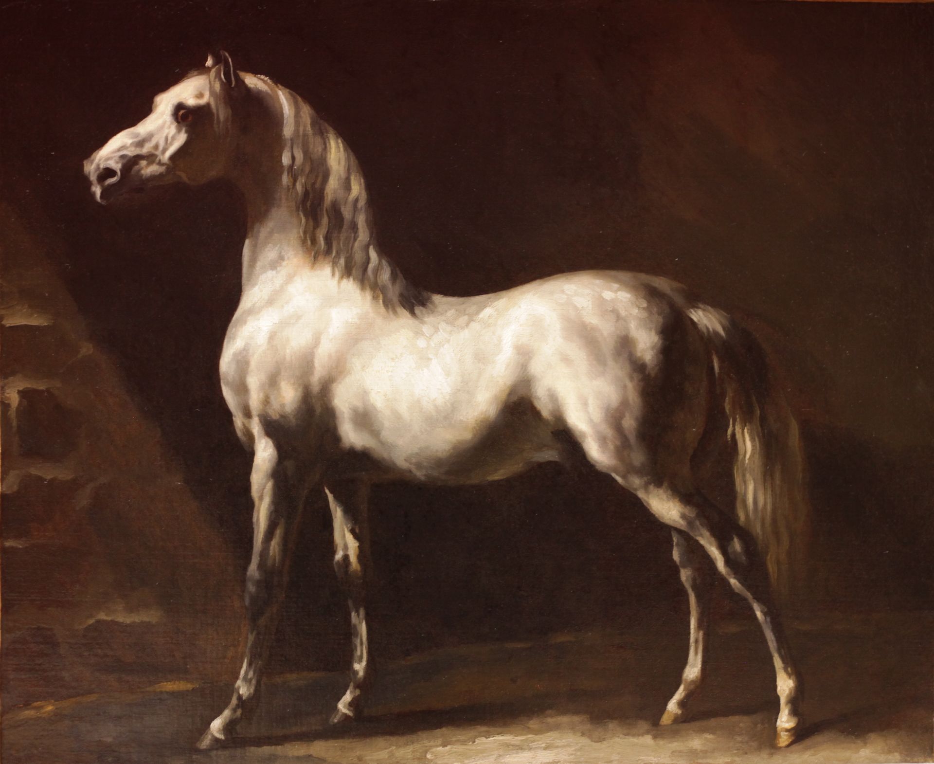 Study of a Dapple Grey by Théodore Géricault