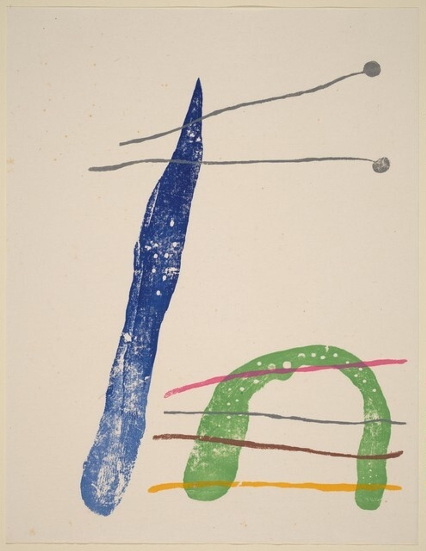 Untitled [plate XXXI] by Joan Miró