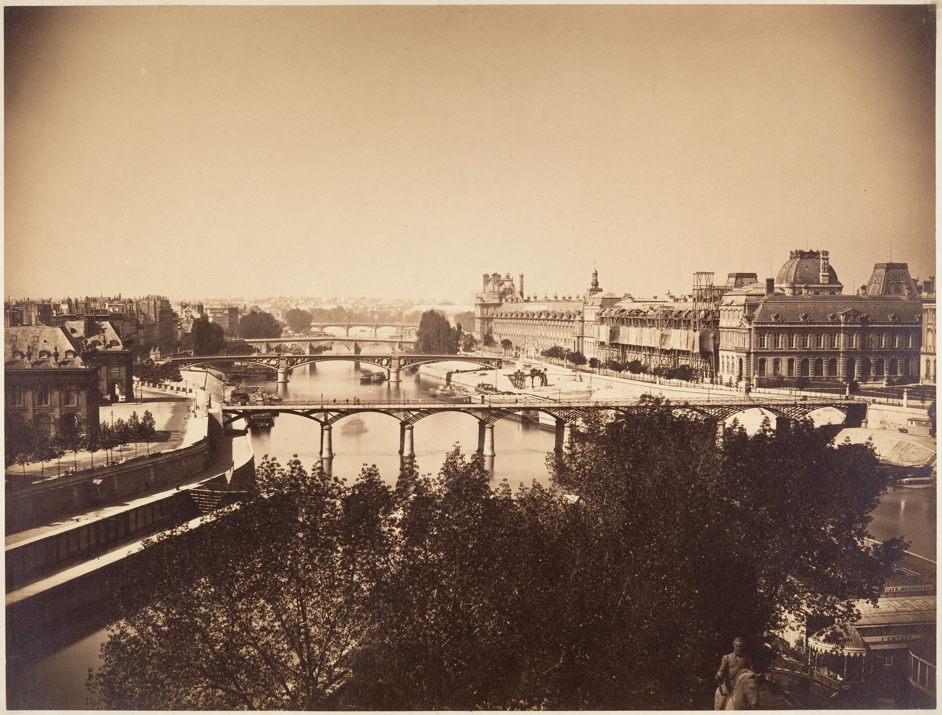[View of the Seine, Paris] by Gustave Le Gray