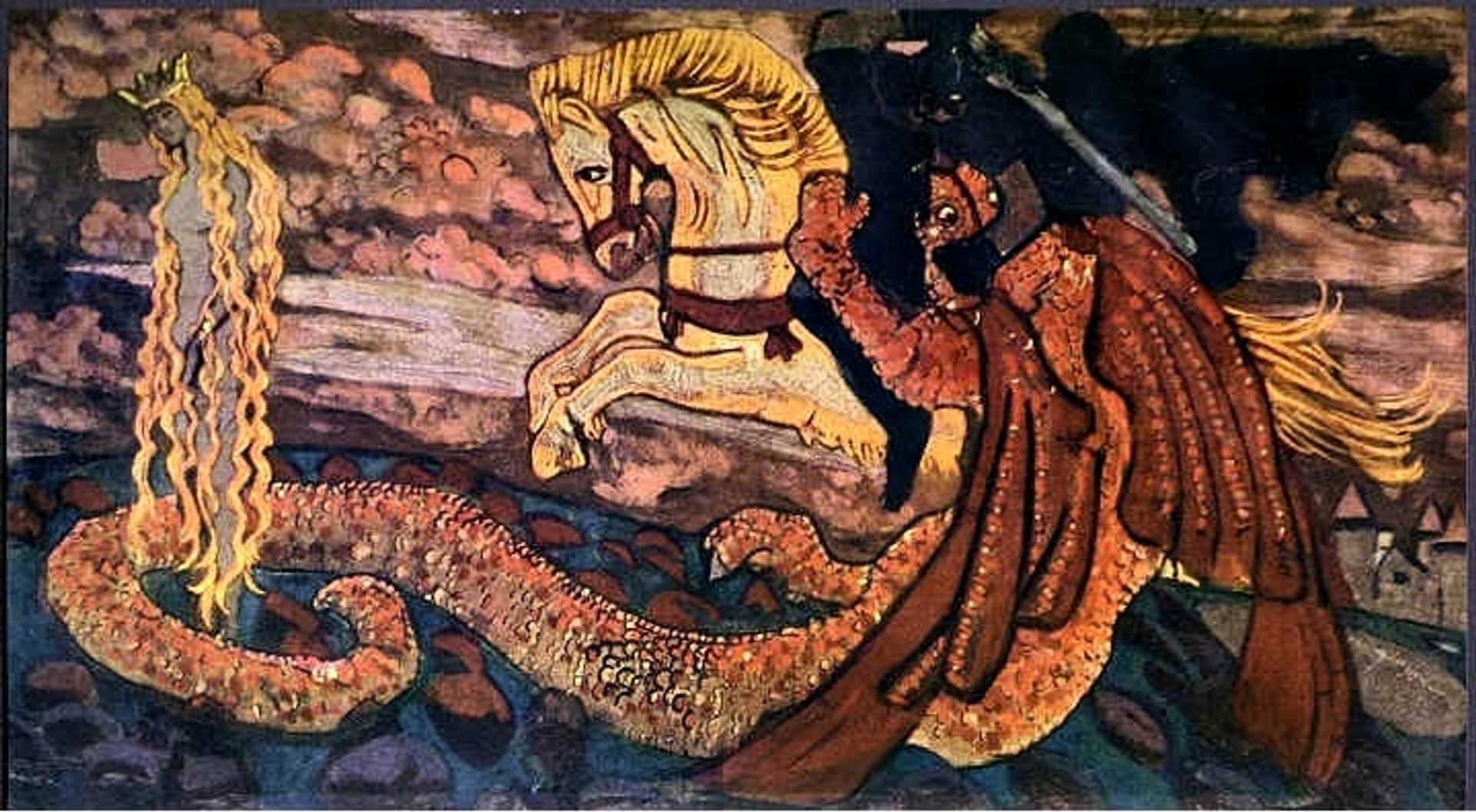 Zmievna by Nicholas Roerich