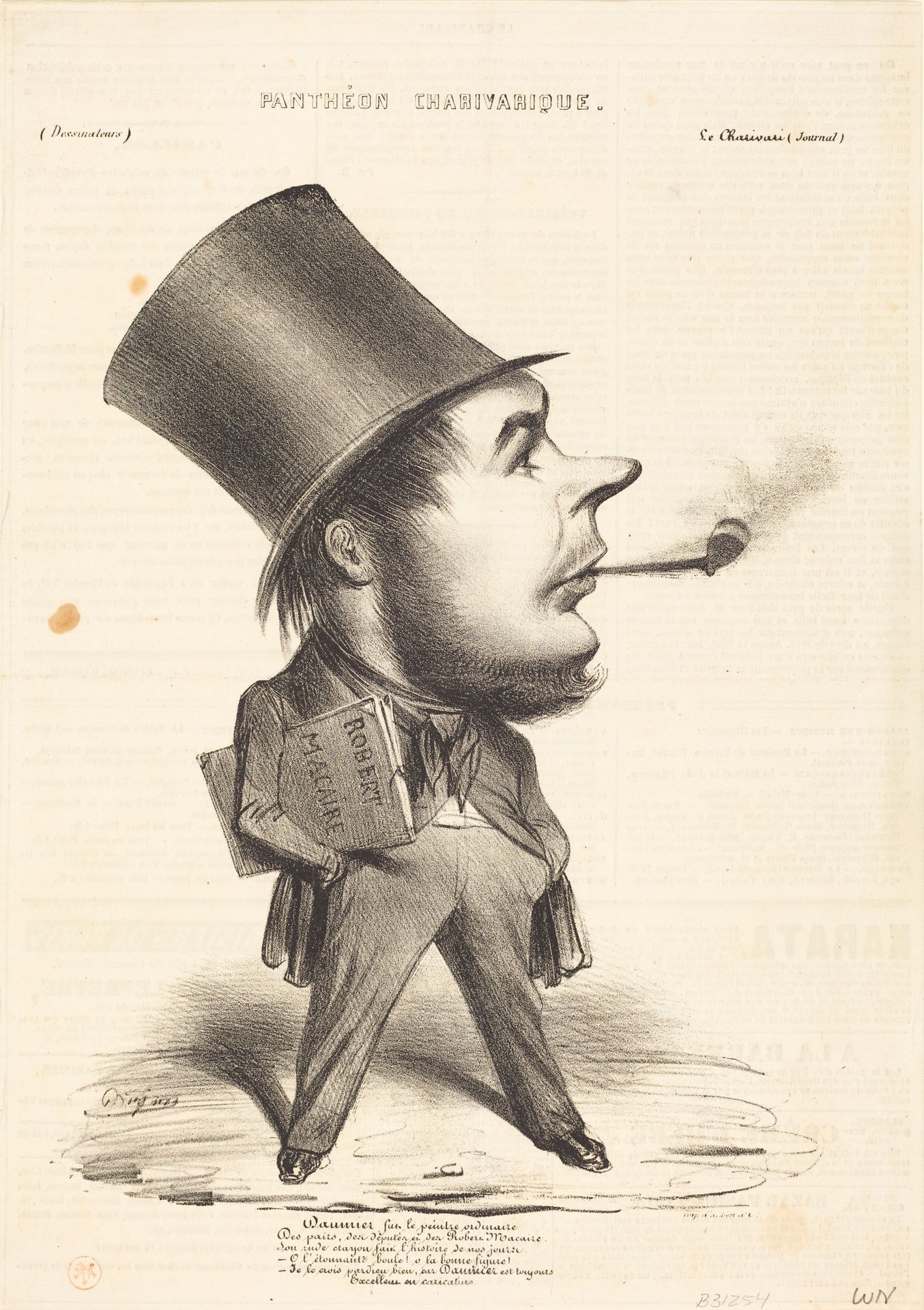 Daumier fut le peintre ordinaire... by Honoré Daumier