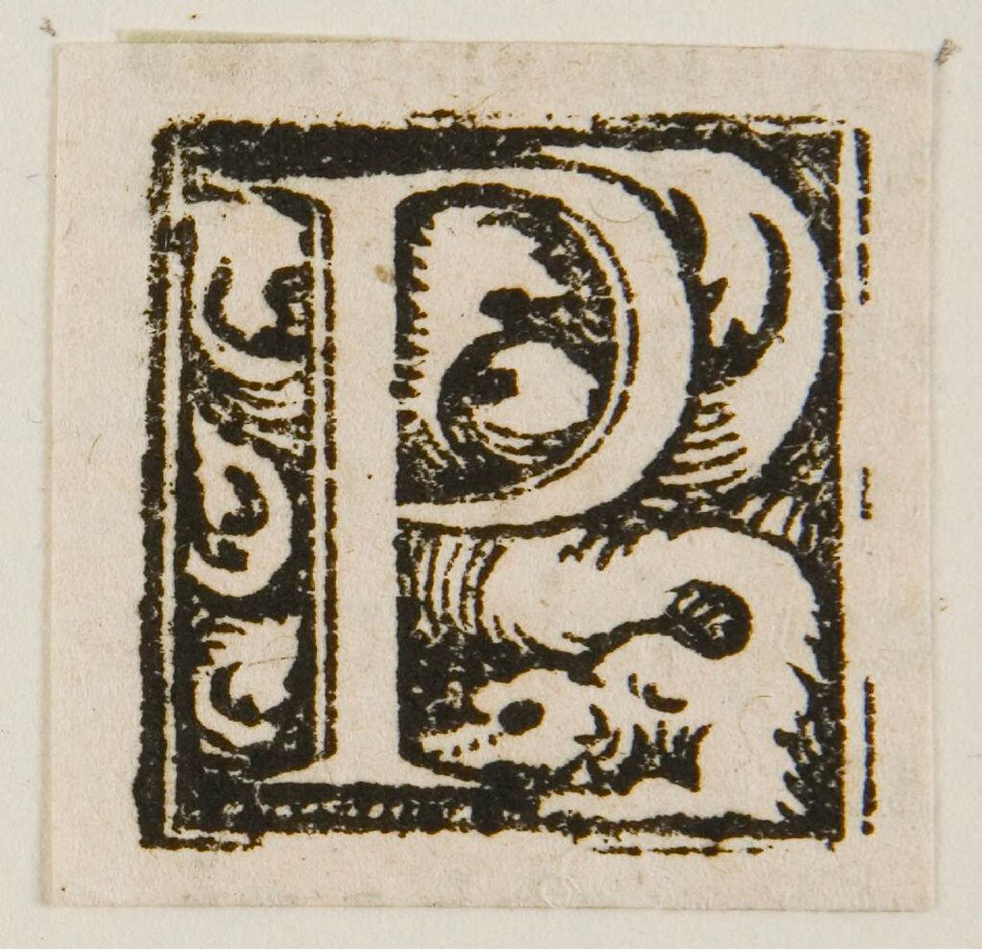 Letter P by Anonymous